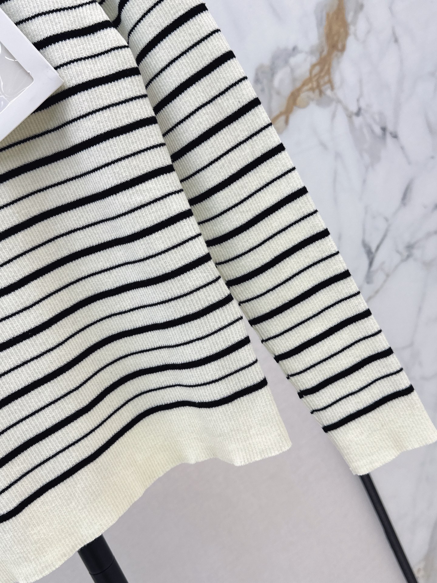 Chan 26fw stripe knitwear