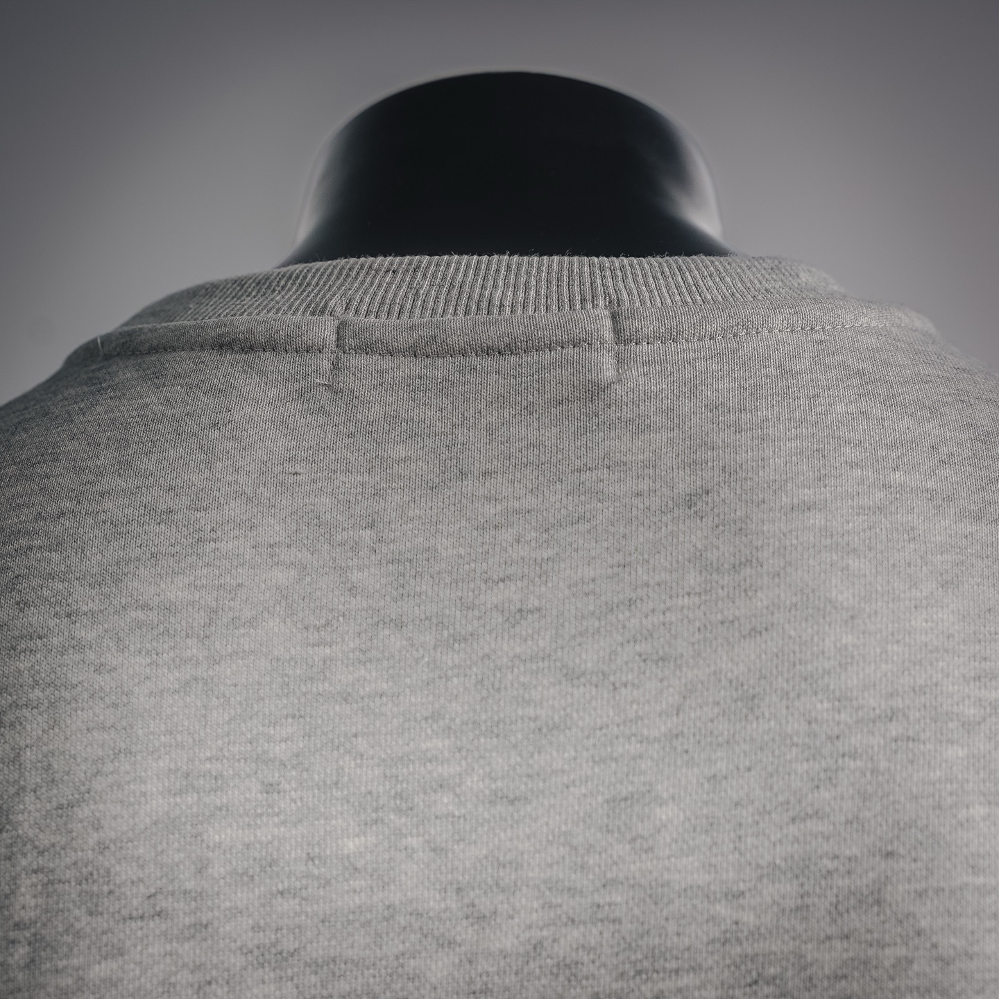 Stone relaxed minimal sweatshirt