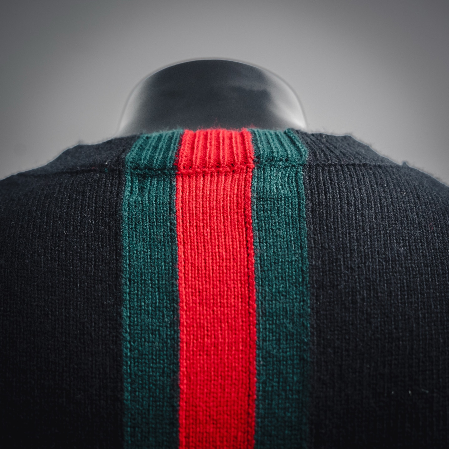 Guc striped knit sweater
