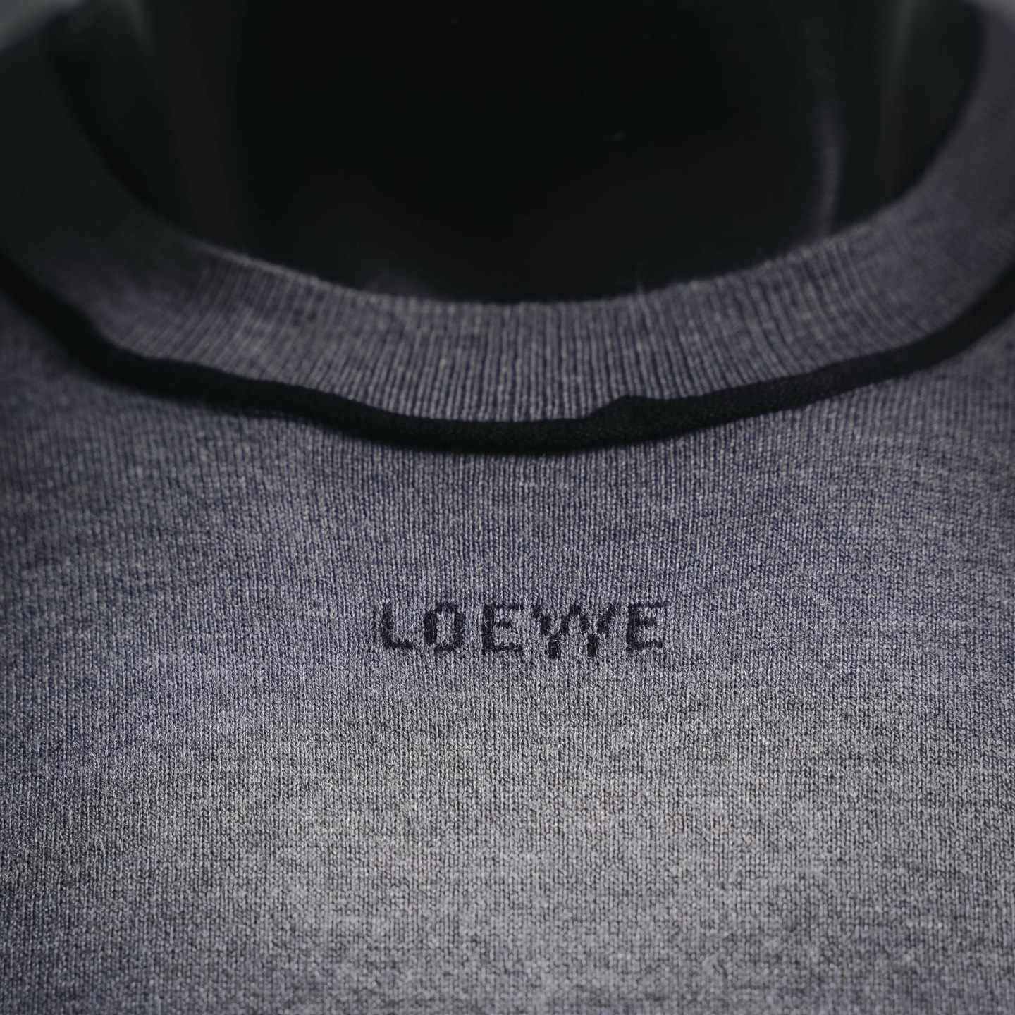 Loe jacquard knit t-shirt