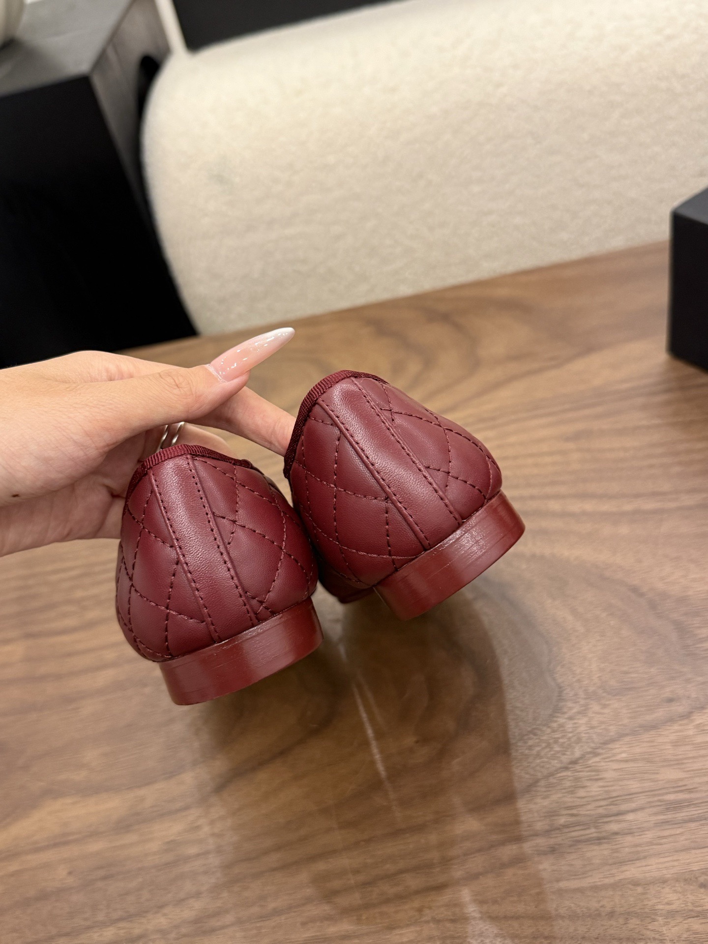 Chan 26fw flat shoes