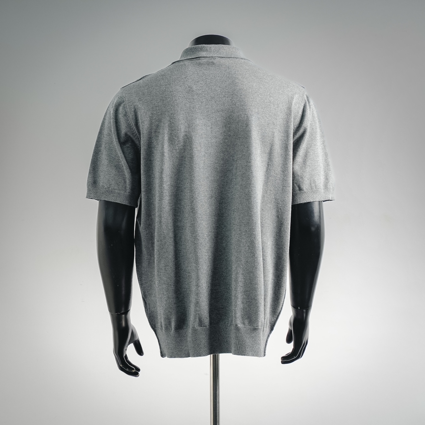 Bur embroidered knit Polo