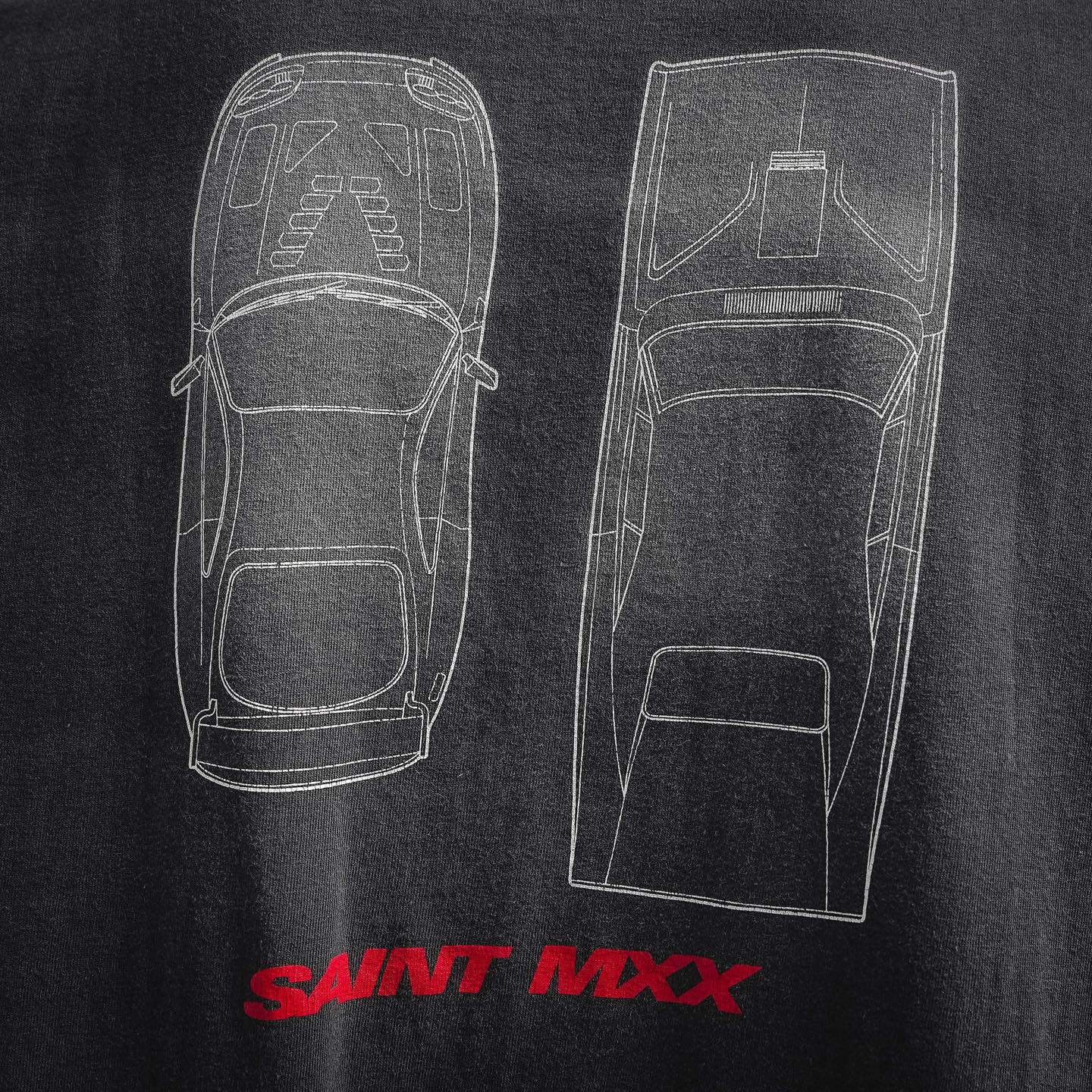 Saint letter printed t-shirt