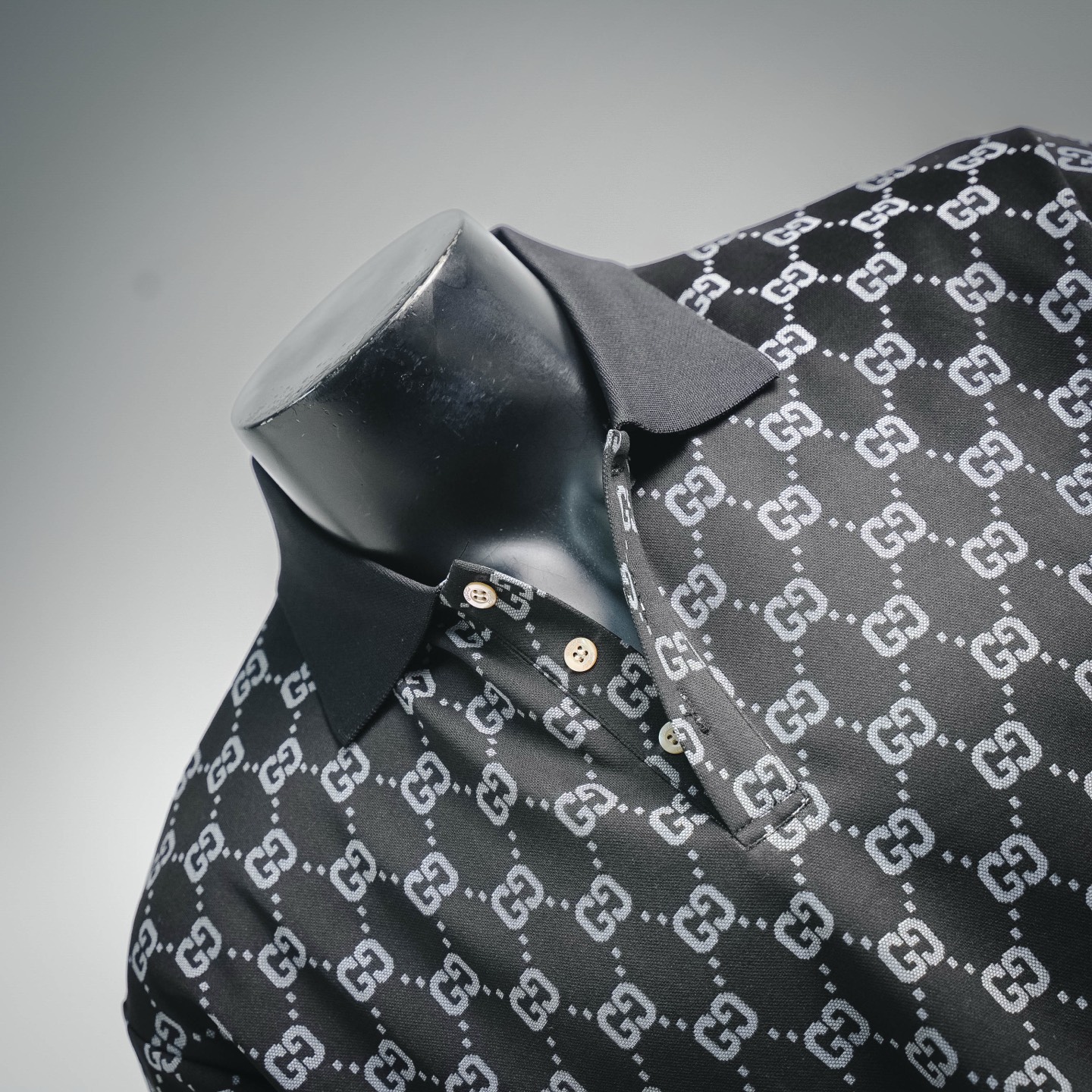 Guc all-over logo Polo