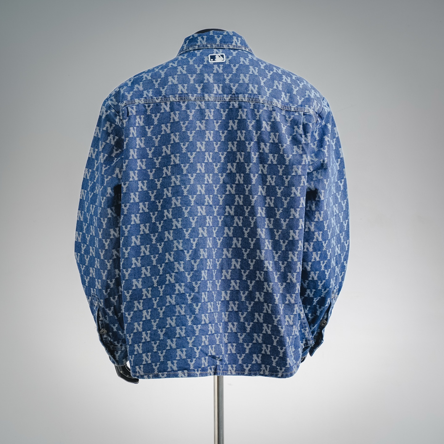 Ml embroidered denim shirts