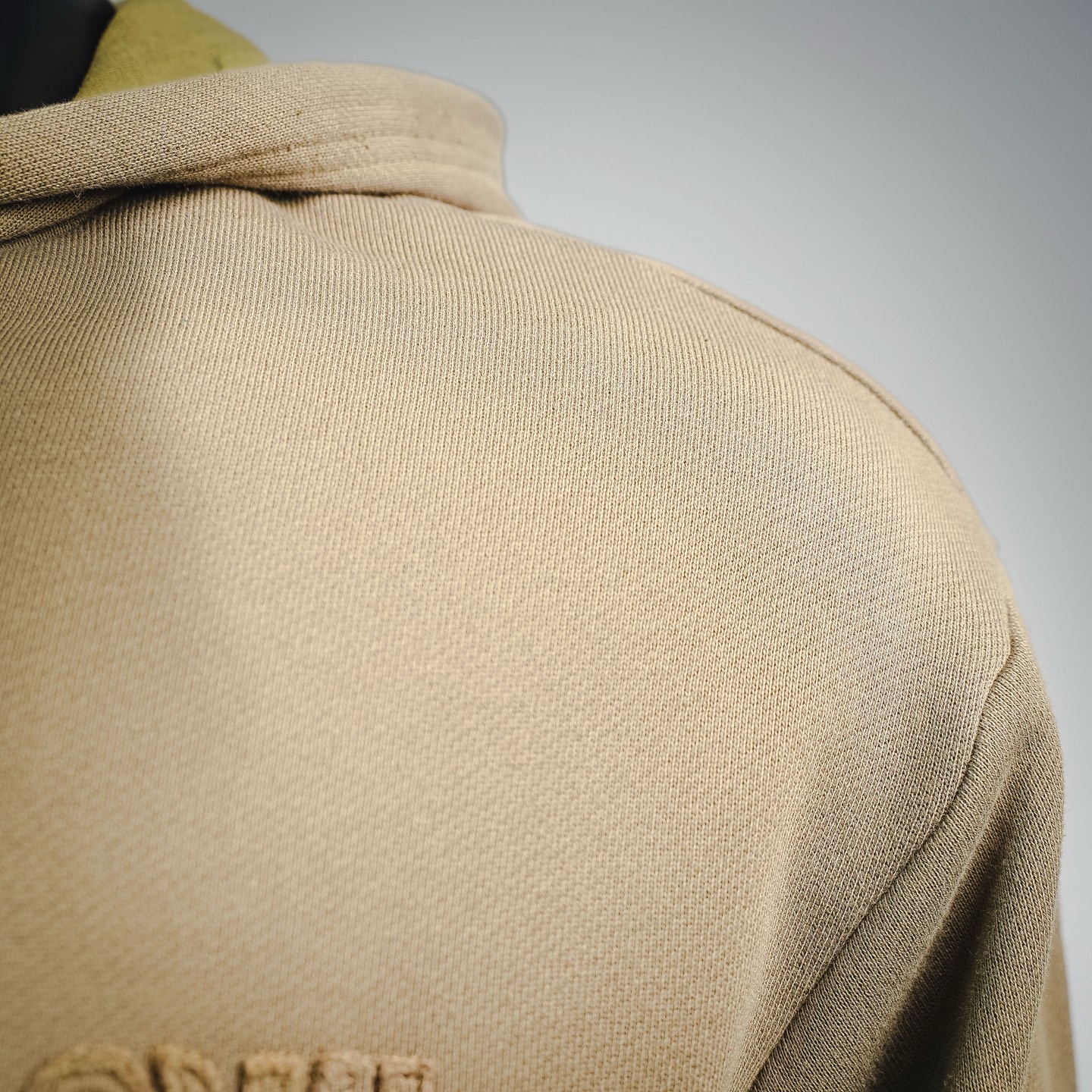 Miu emboosed hooded jacket