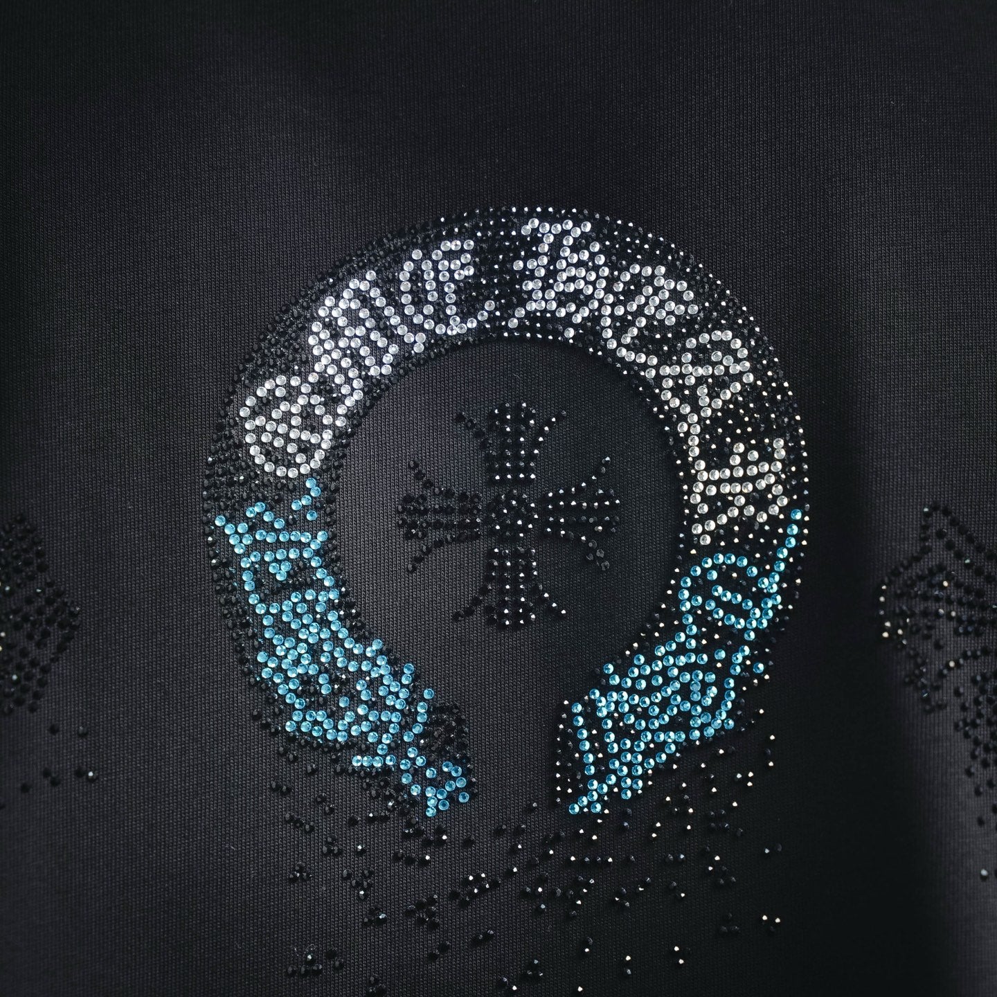 Chrome rhinestone t-shirt