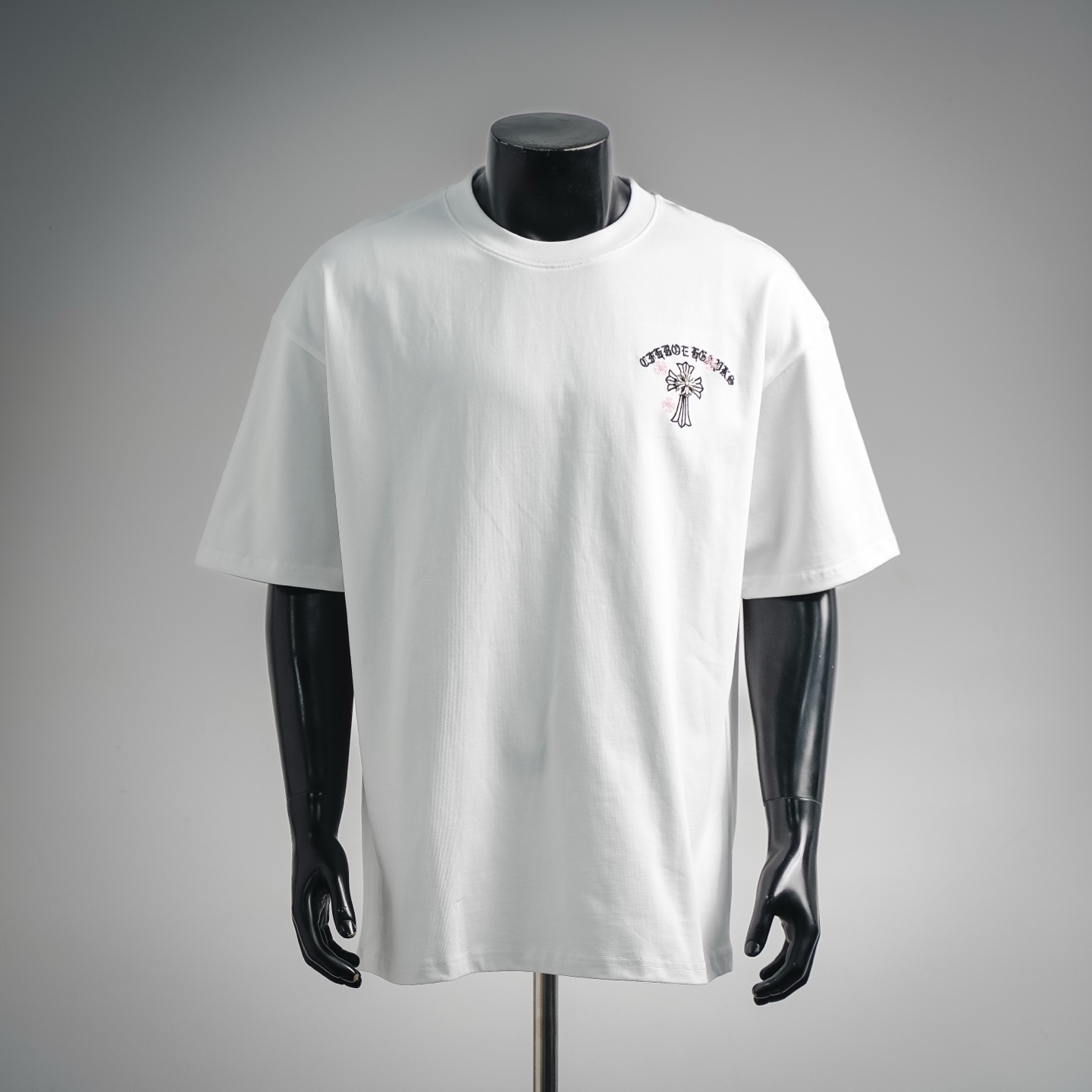 Chrome embroidered t-shirt
