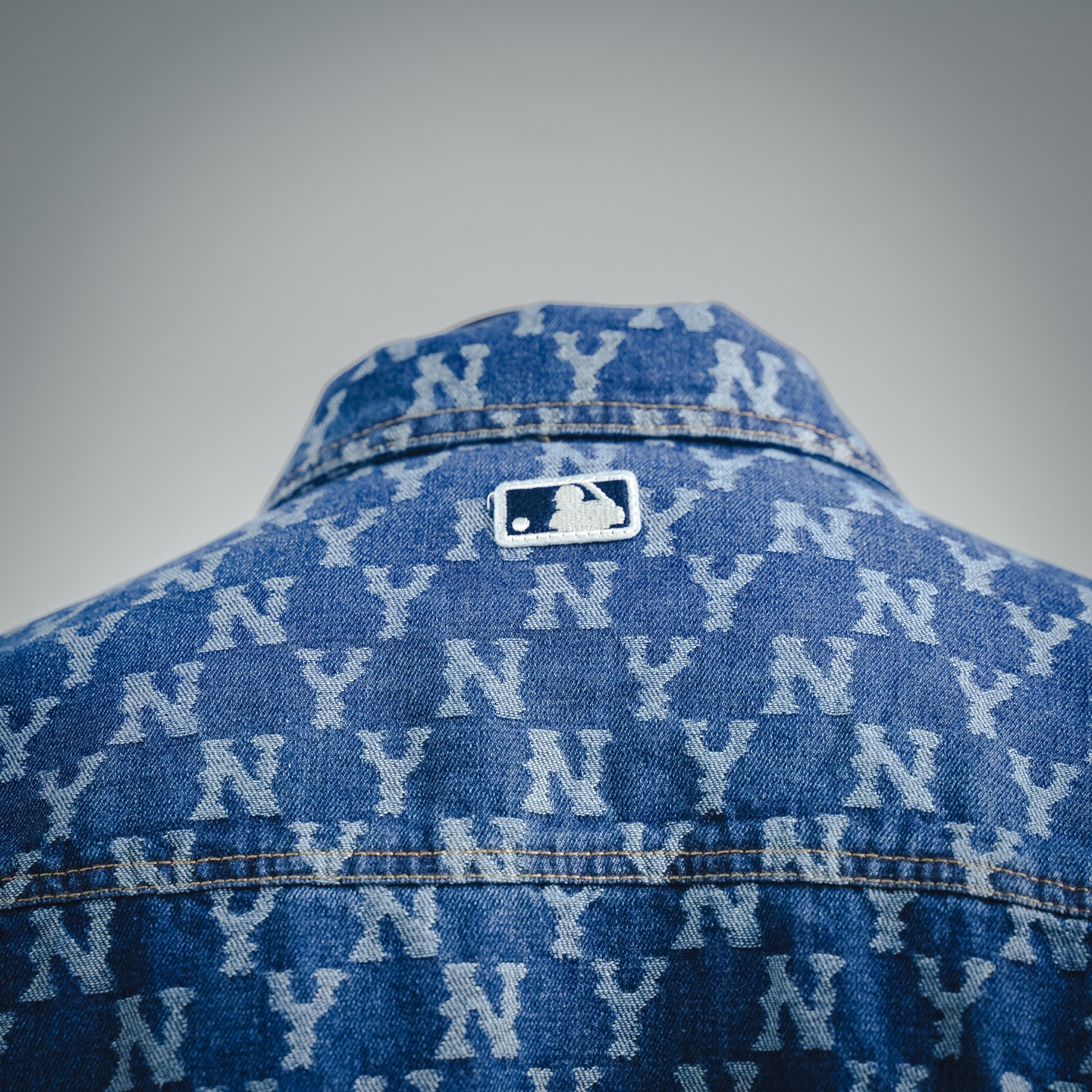 Ml embroidered denim shirts