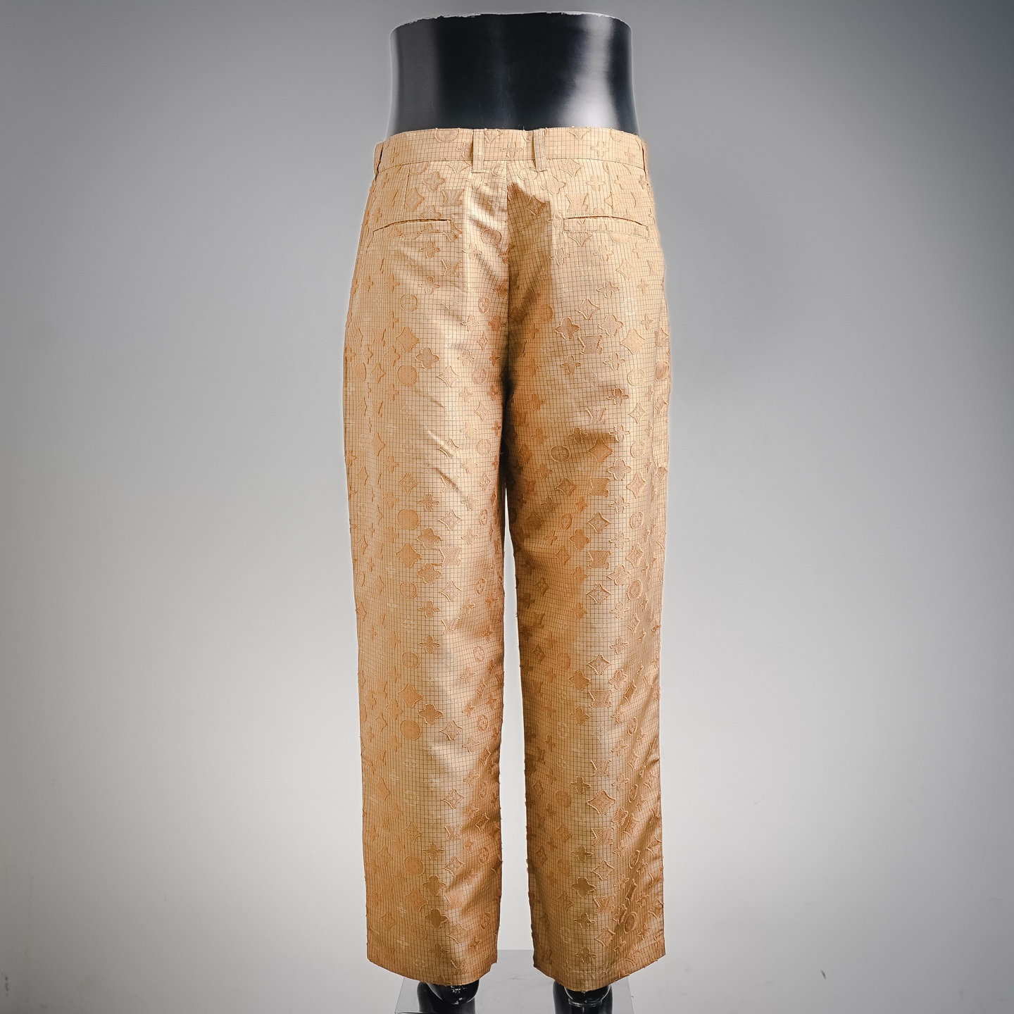 Louis all-over jacquard pants