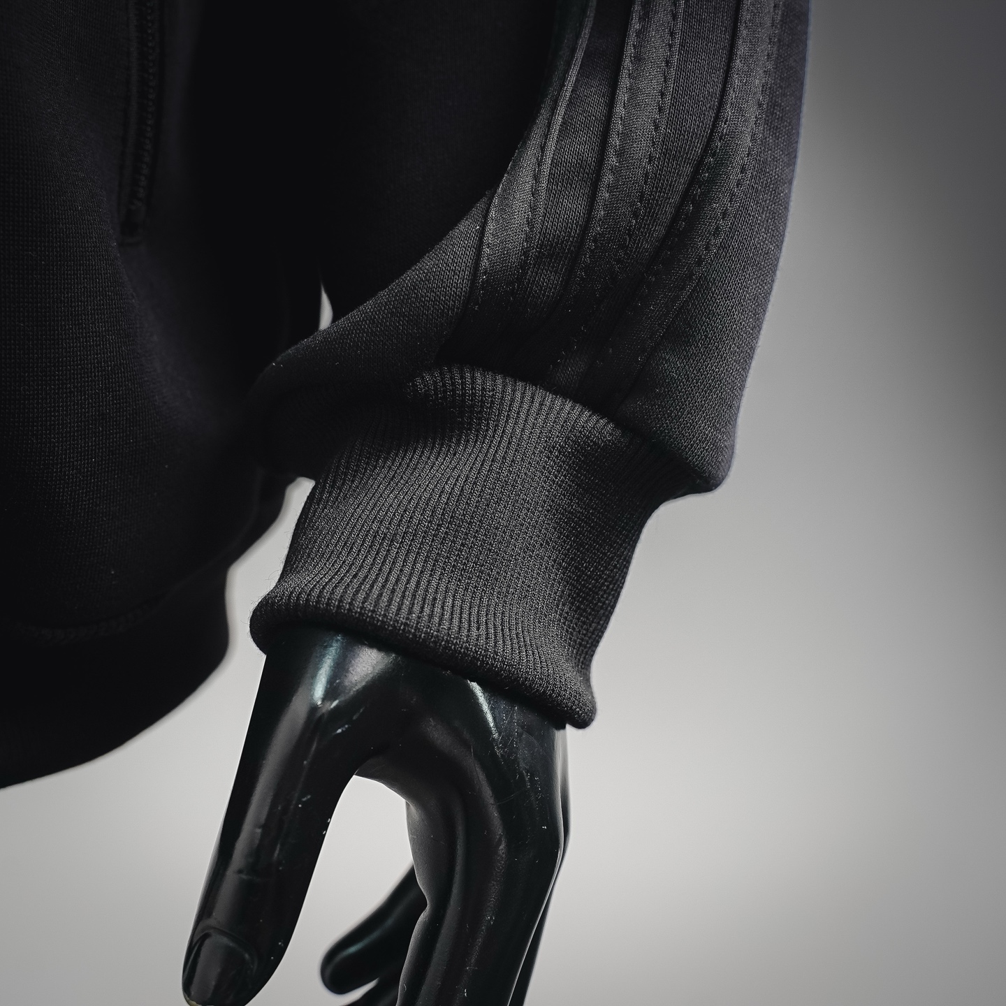 Adi stand collar zip-Up track jacket