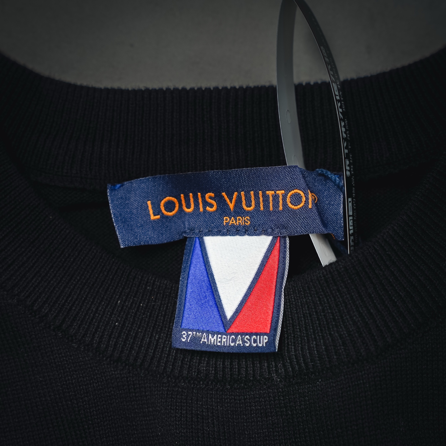 Louis rhinestone knit t-shirt