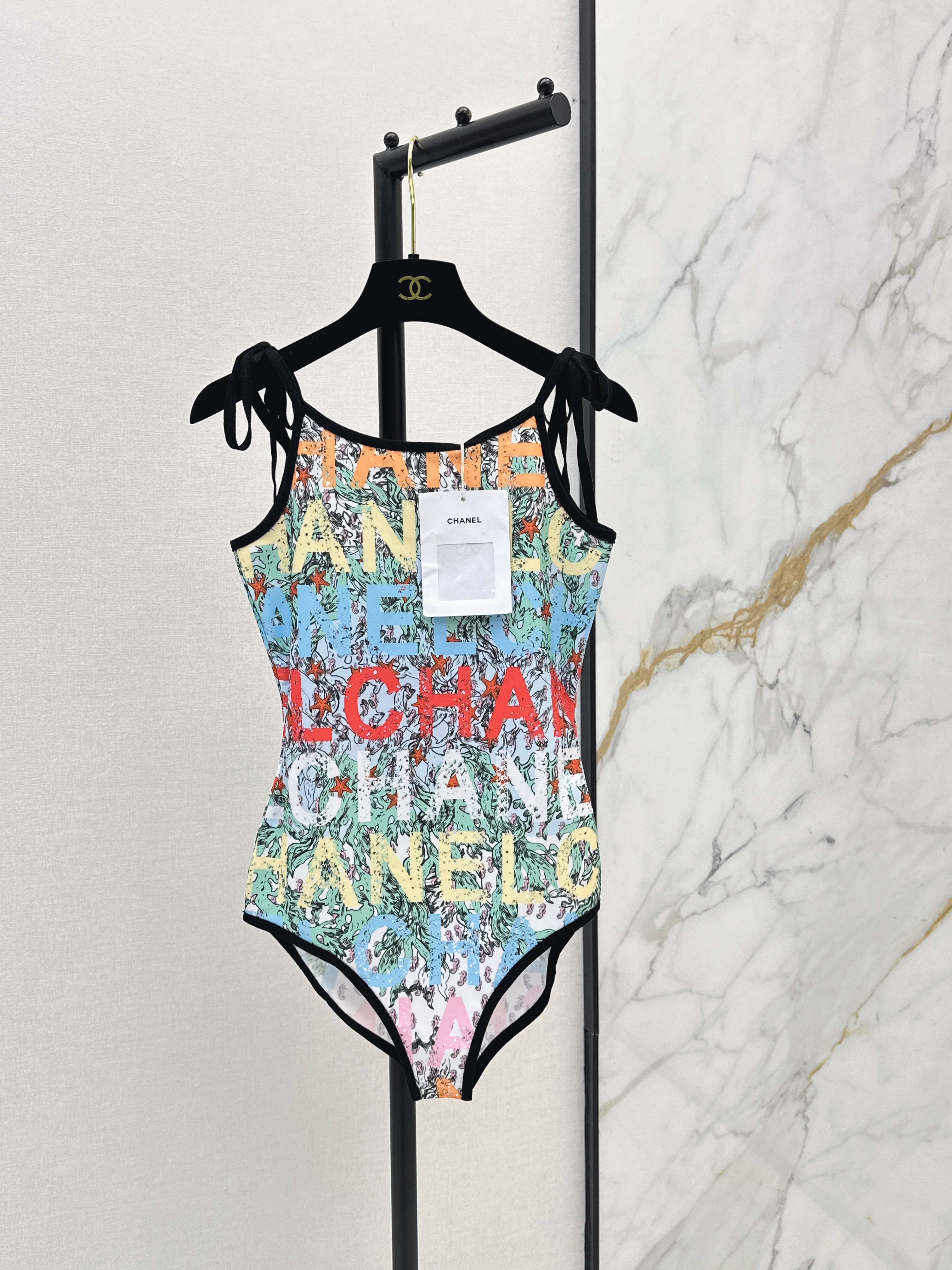 Chan 26ss tie-strap swimsuit
