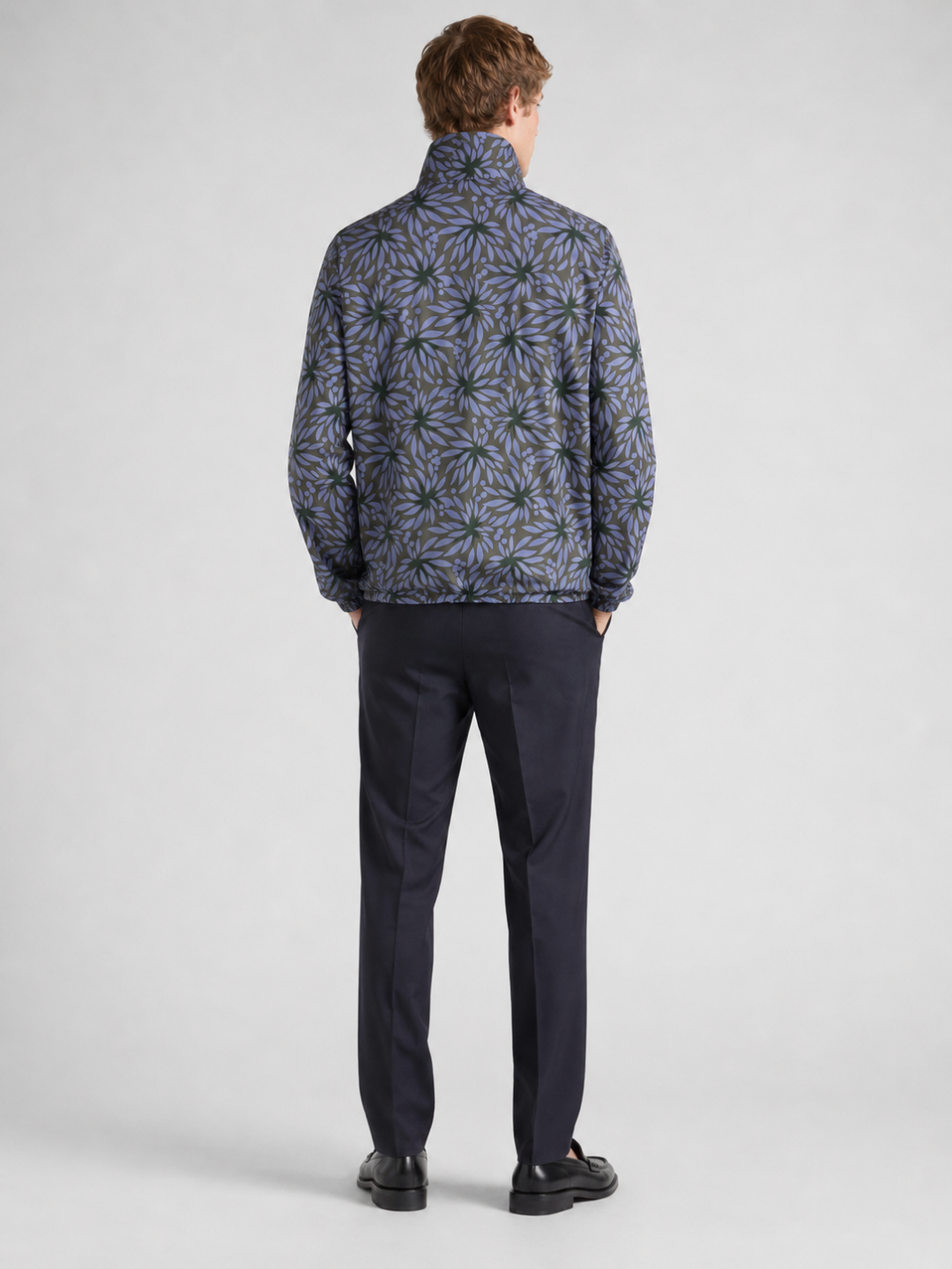 Pra print reversible jacket