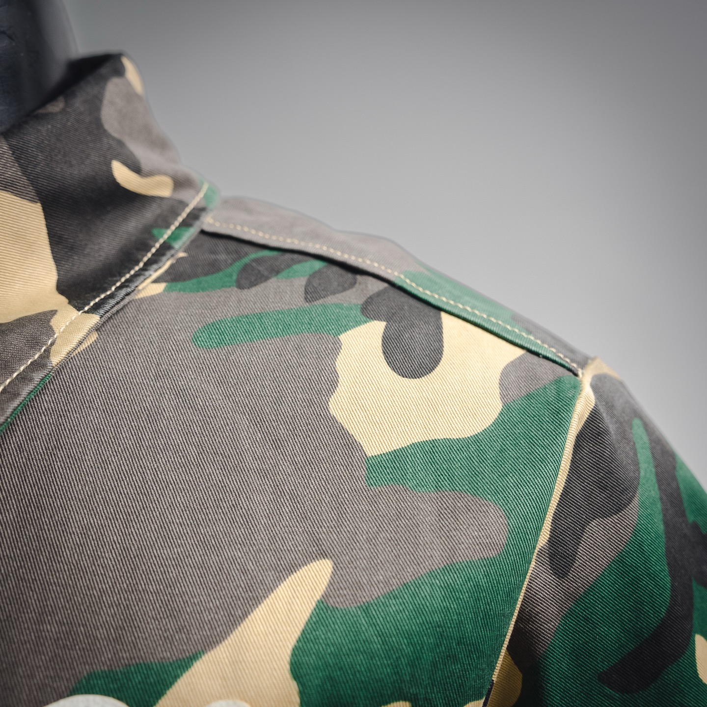 Chrome denim camo shirts