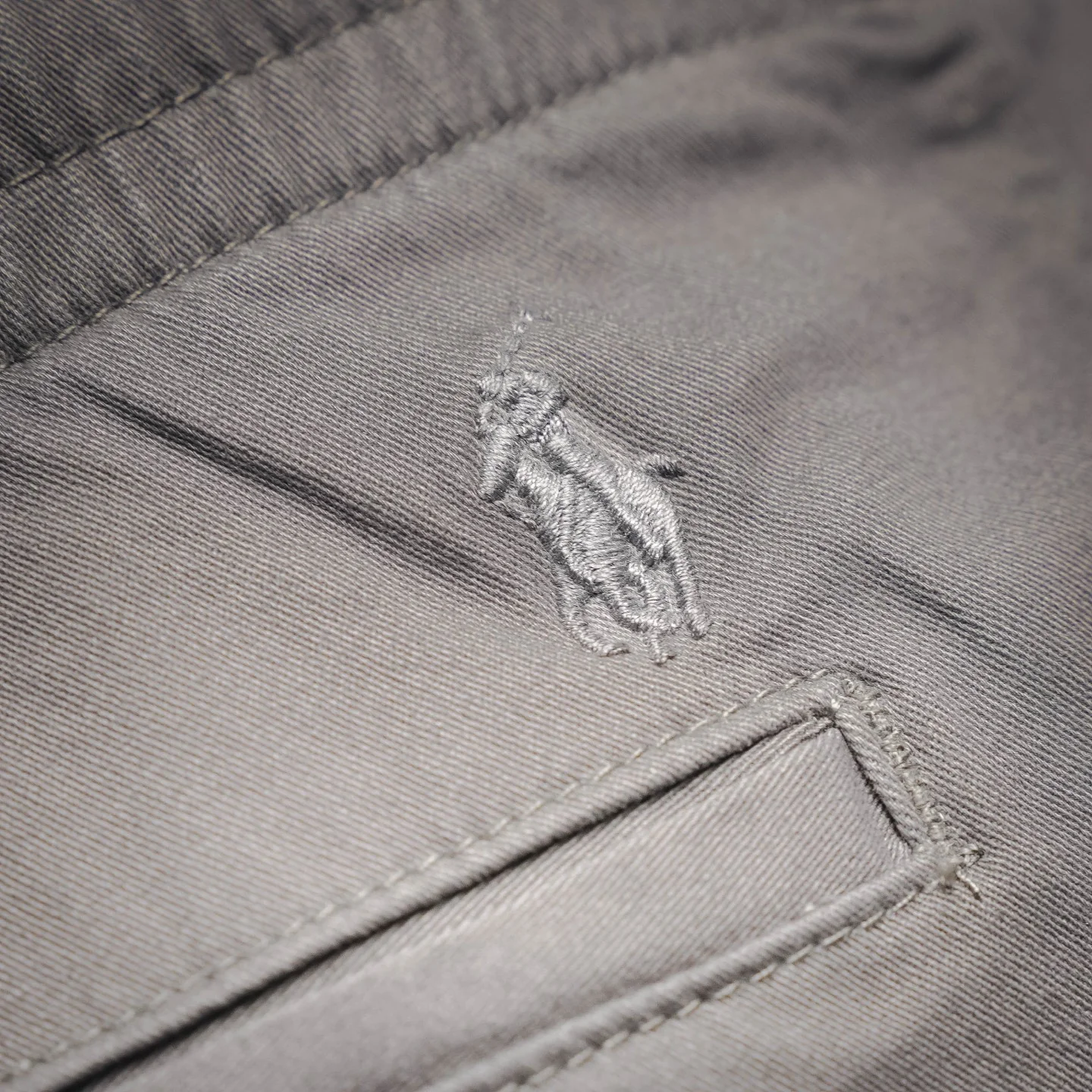 Ralph embroidered casual pants