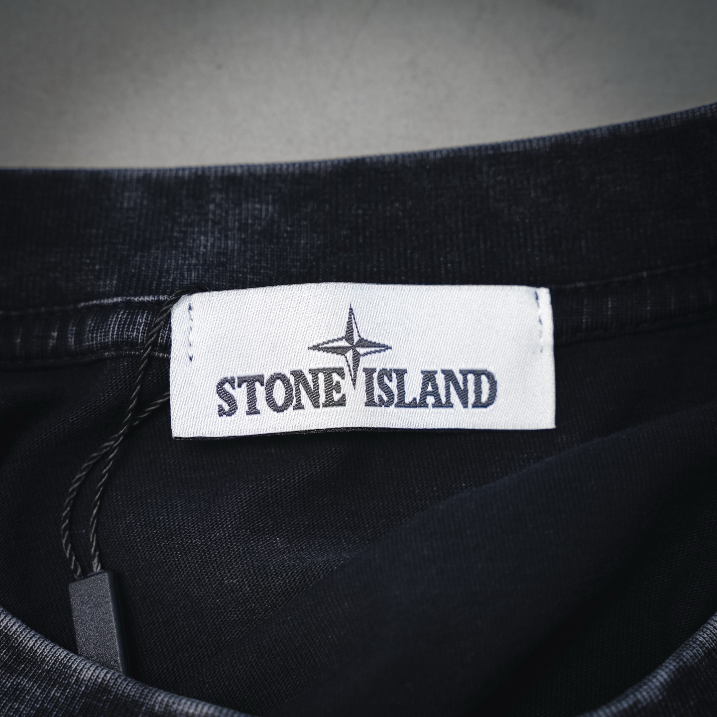 Stone washed distressed t-shirt