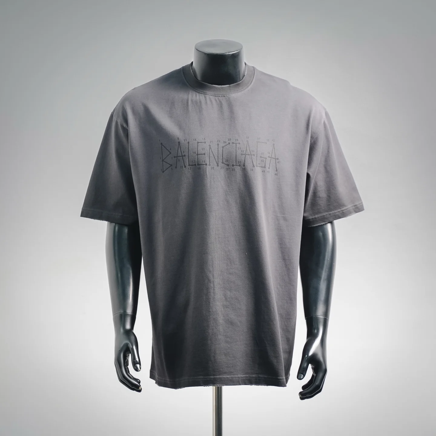 Balen ripped washed t-shirt