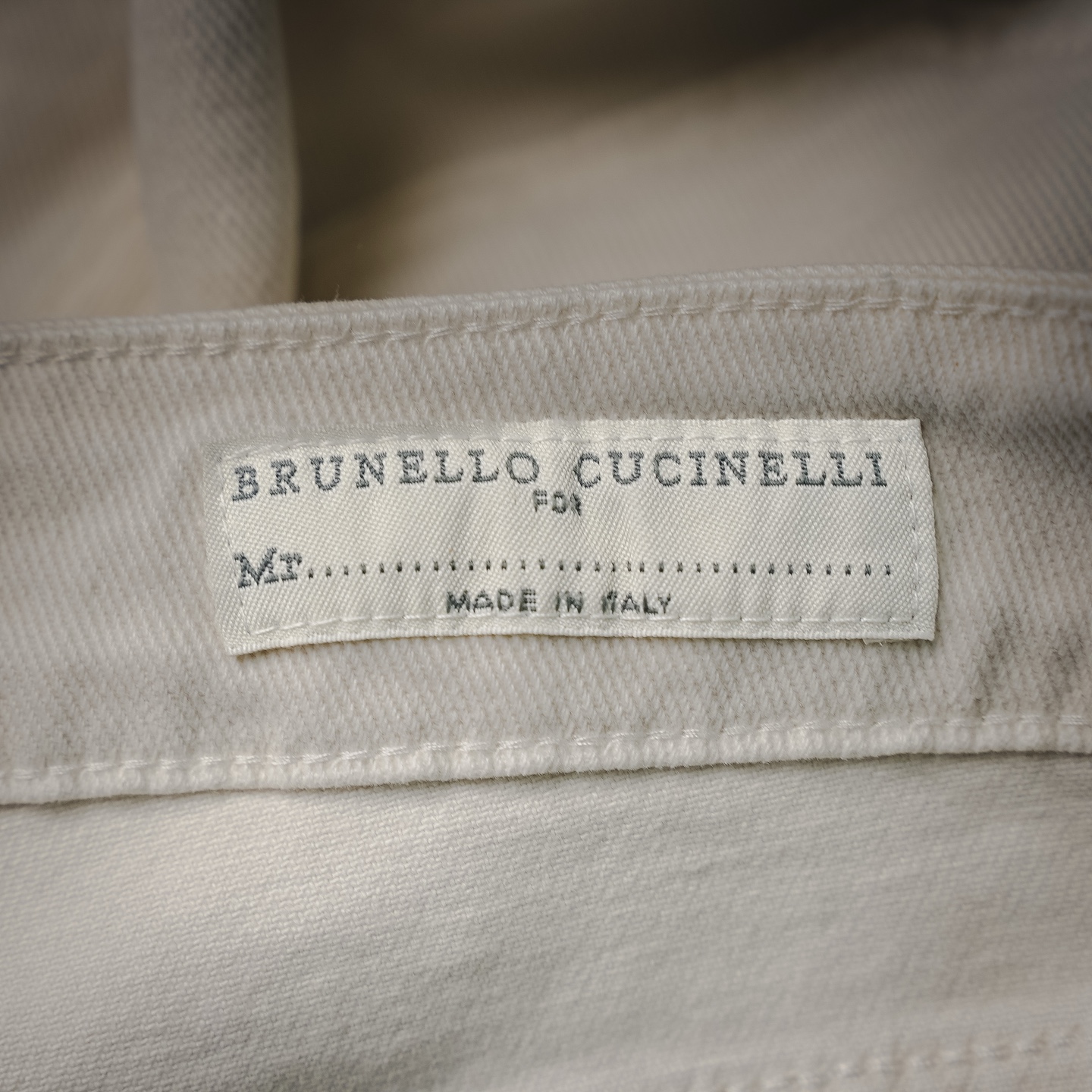 Burnello casual straight jeans
