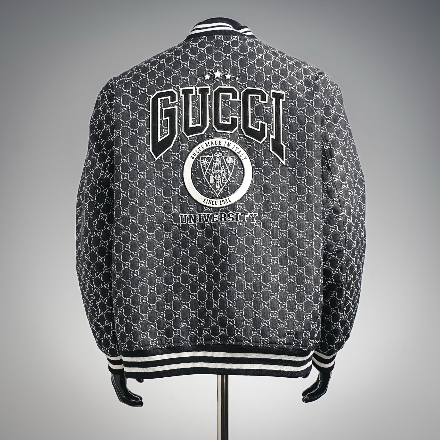 Guc all-over jacquard jacket