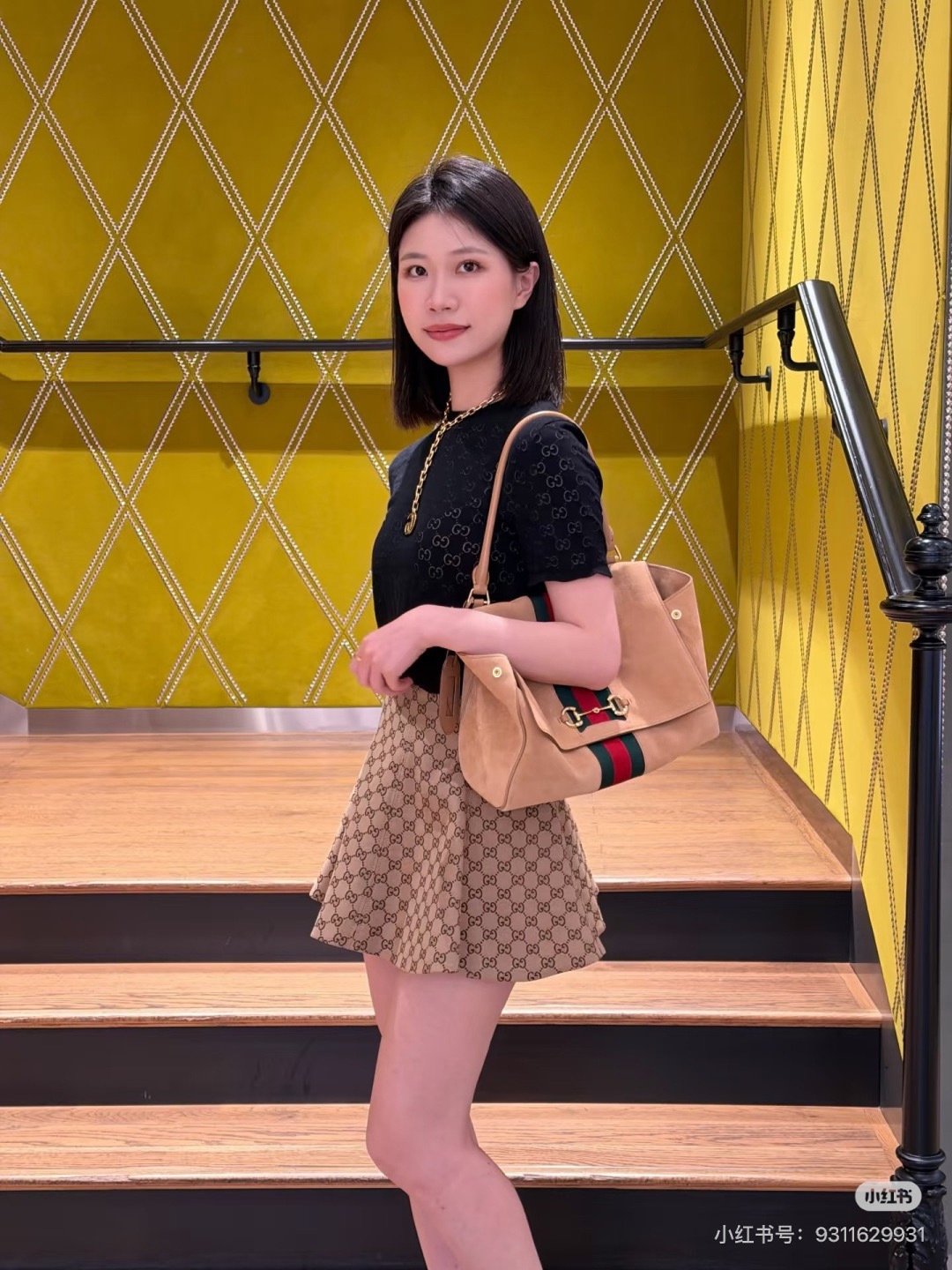 Guc 26ss mini skirt