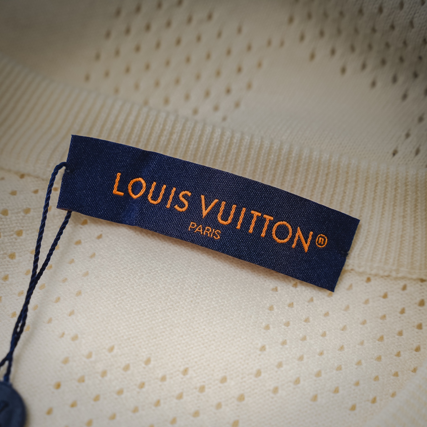 Louis checkerboard knit t-shirt