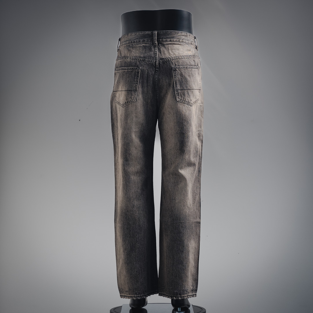 Ancell washed relaxed jeans