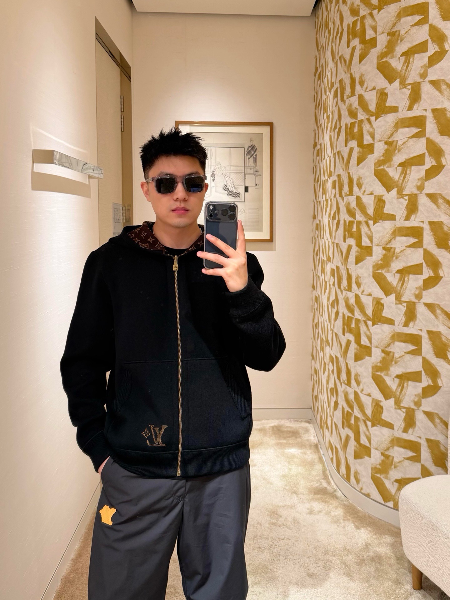Louis reversible jacquard jacket