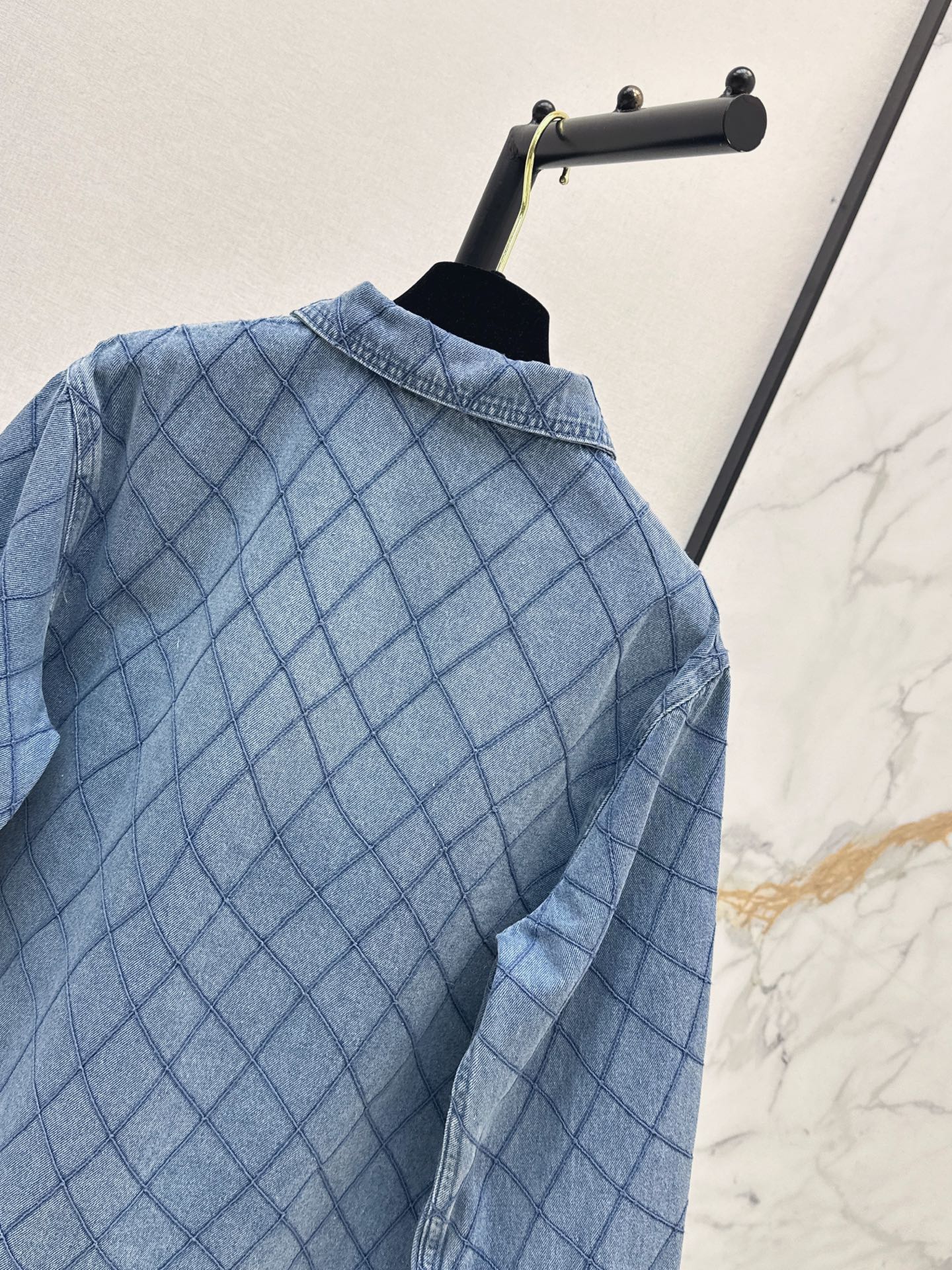 Chan 26ss embroidery denim jacket