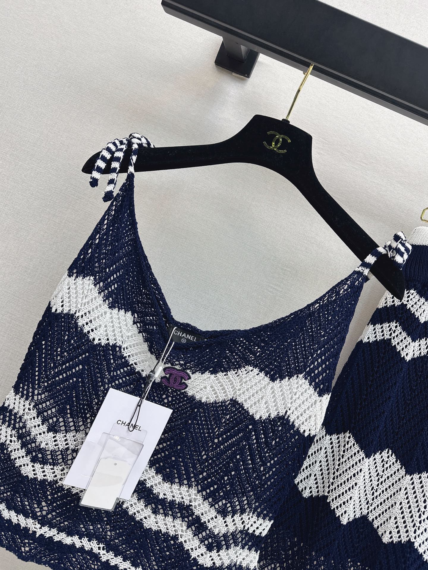 Chan 26ss camisole skirt set