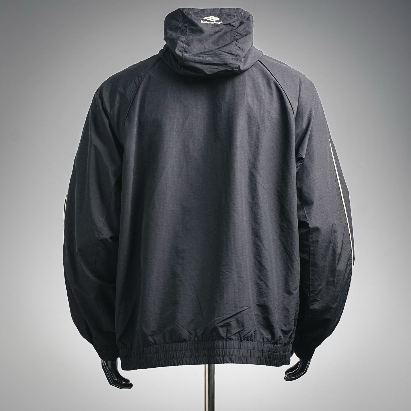 Balen embroidered zip-up jacket