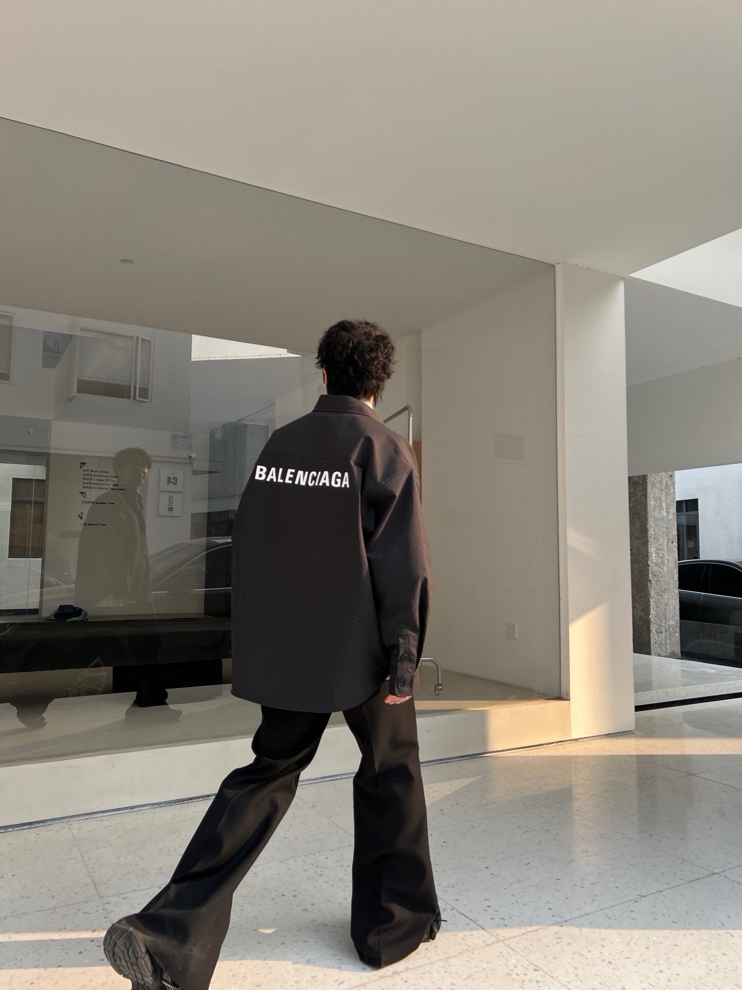 Balen letter printed shirts