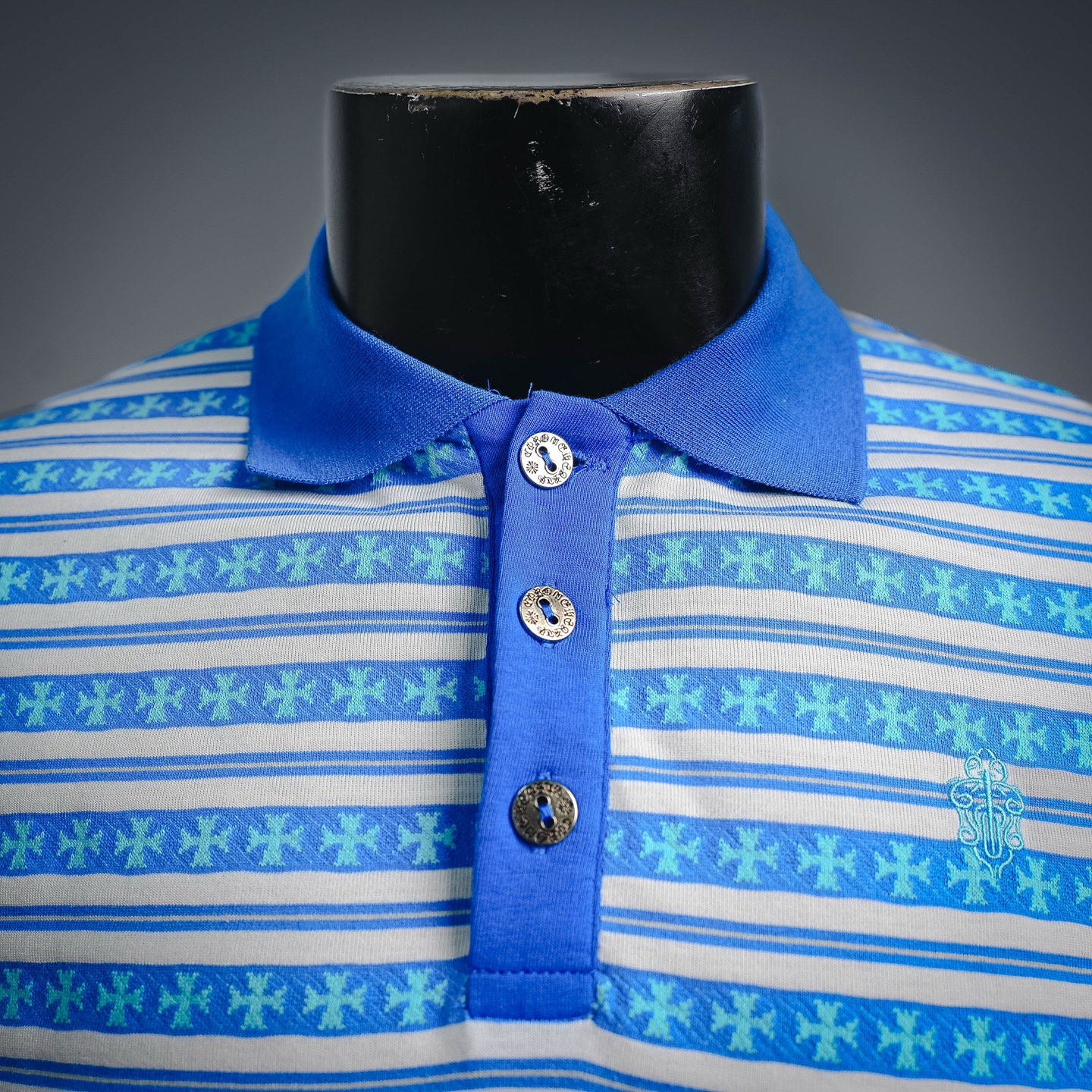 Chrome all-over sweatshirt