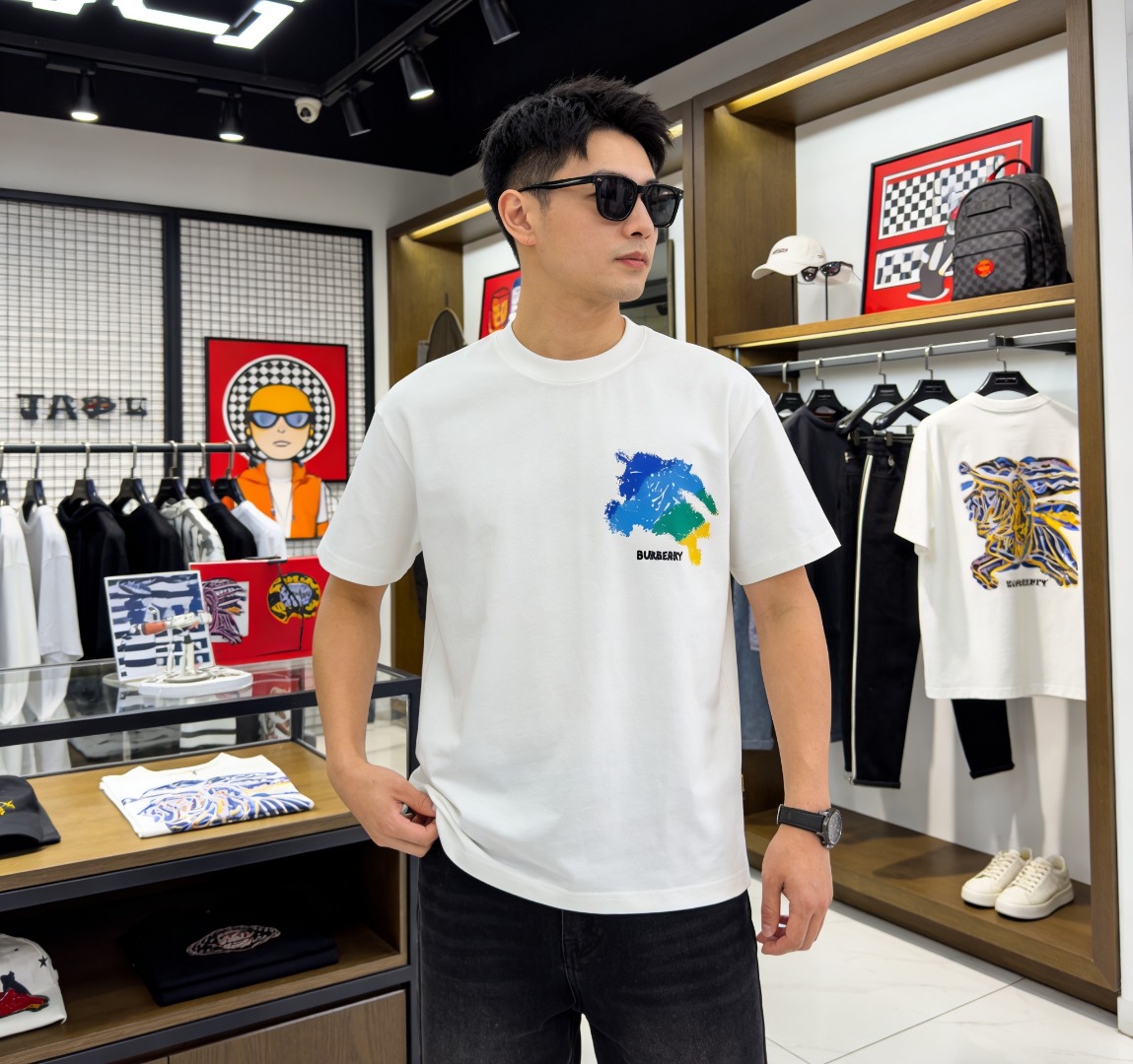 Burb print t-shirt