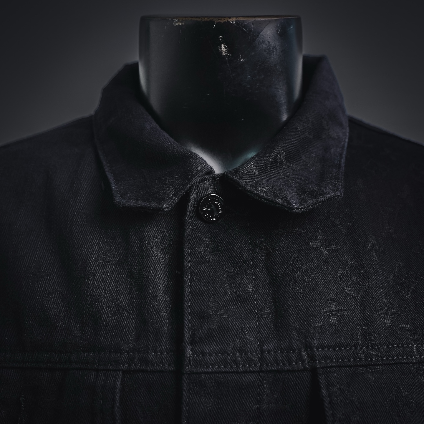 Louis all-over denim jacket