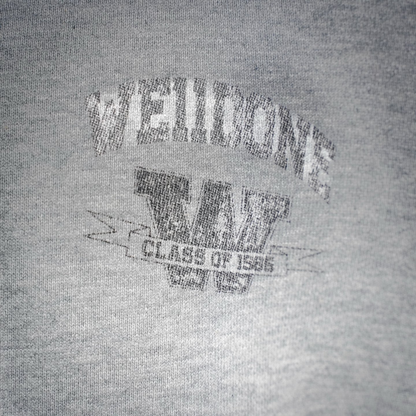 We11 letter printed jacket