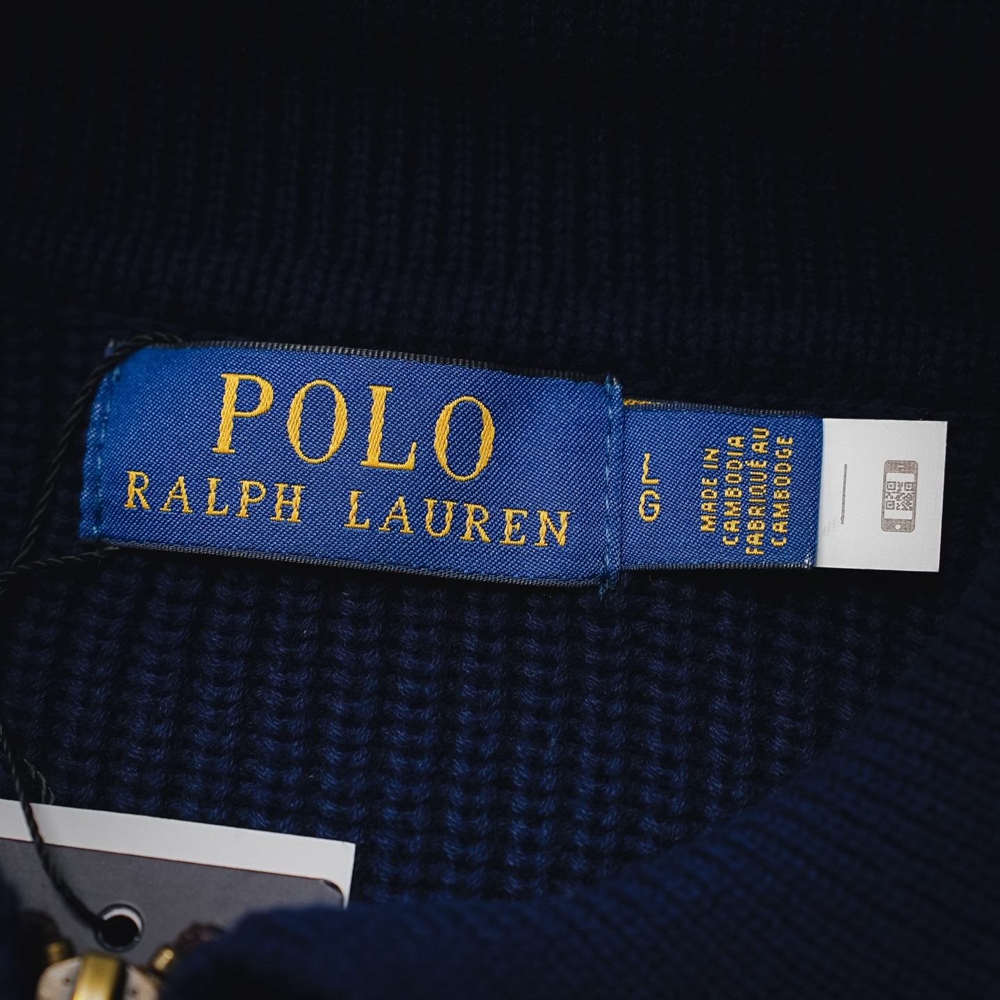 Ralph half-zip knit Polo