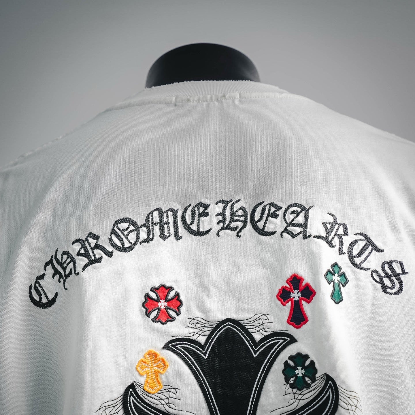 Chrome applique t-shirt