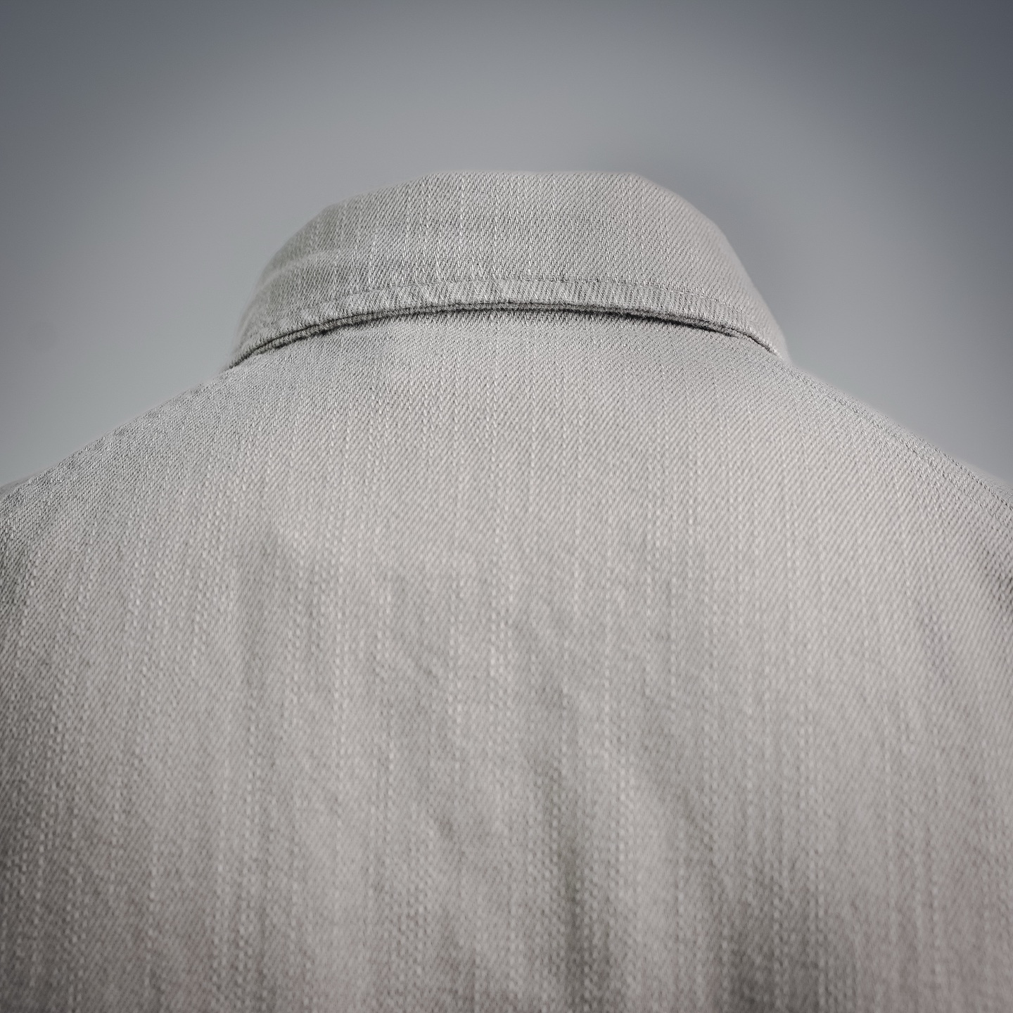 Stone washed utility jacket