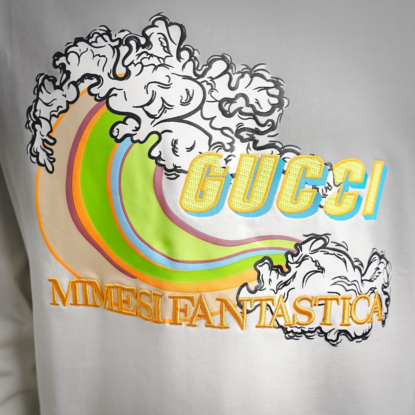 Guc graphic retro hoodie