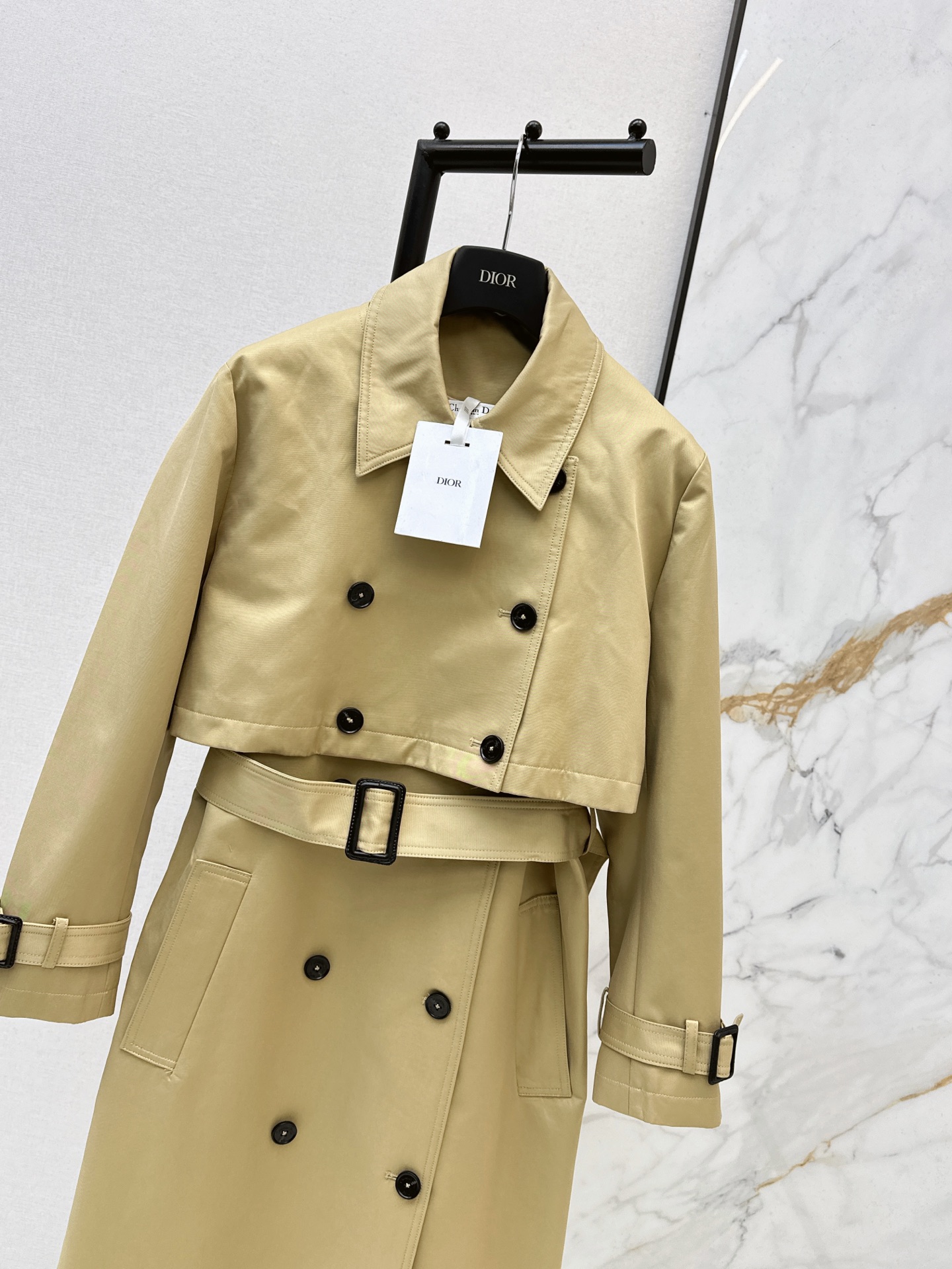 CD 26fw detachable trench coats