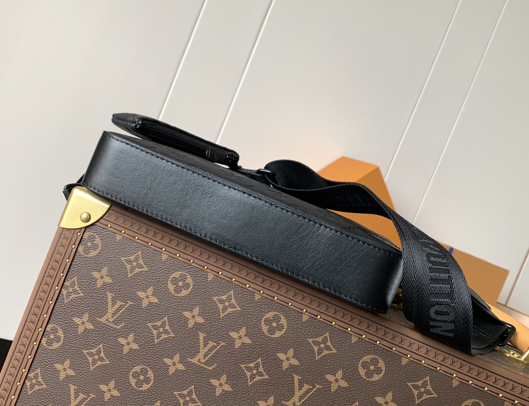 Louis embossed crossbody bag