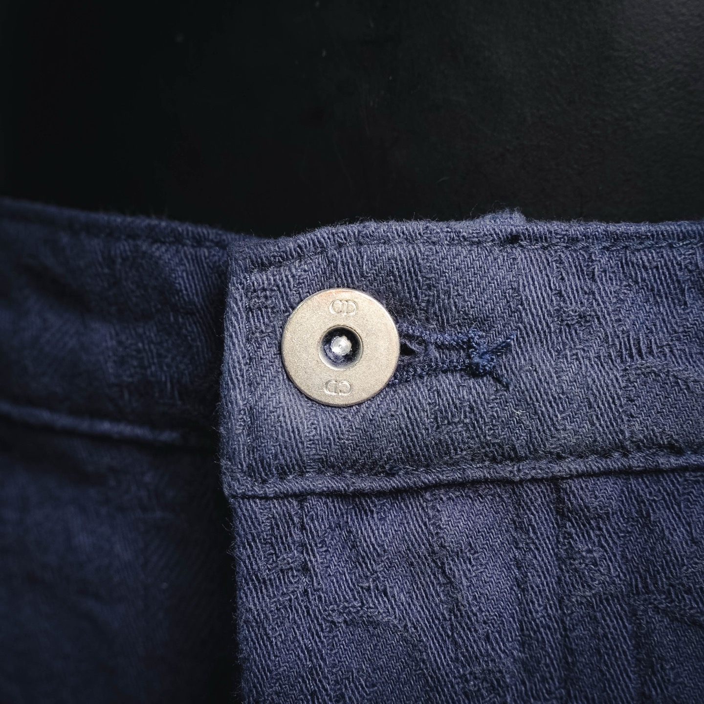 CD all-over jacquard jeans