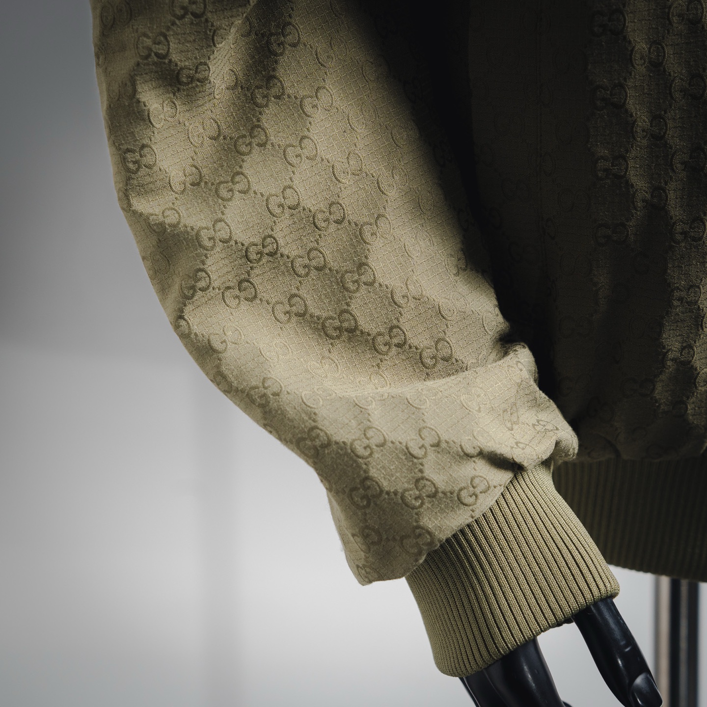 Guc all-over collared jacket
