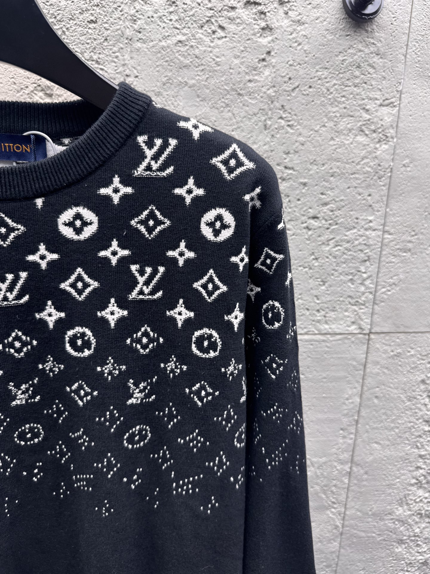 Louis monogram graffiti sweater