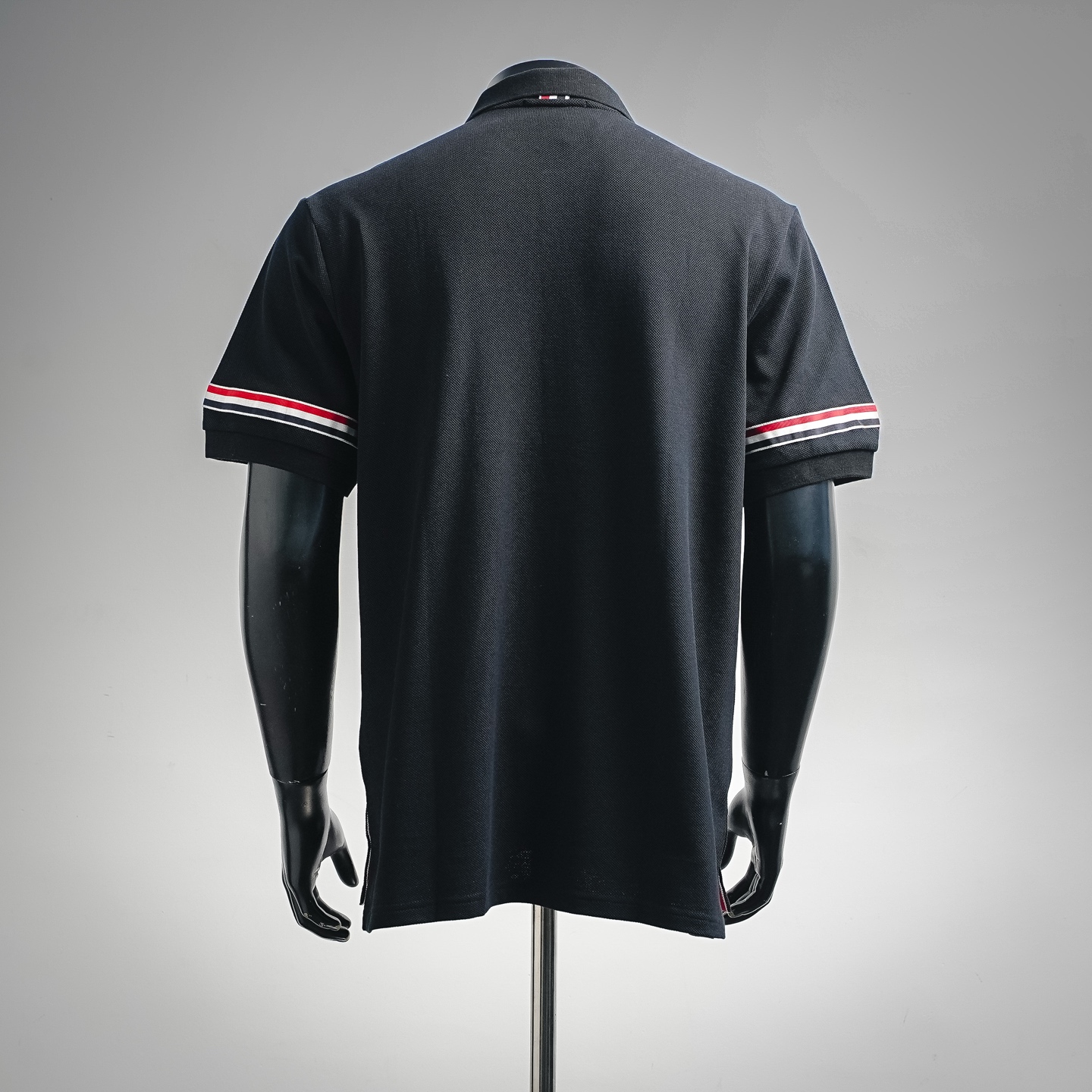 Thom contrast stripe Polo