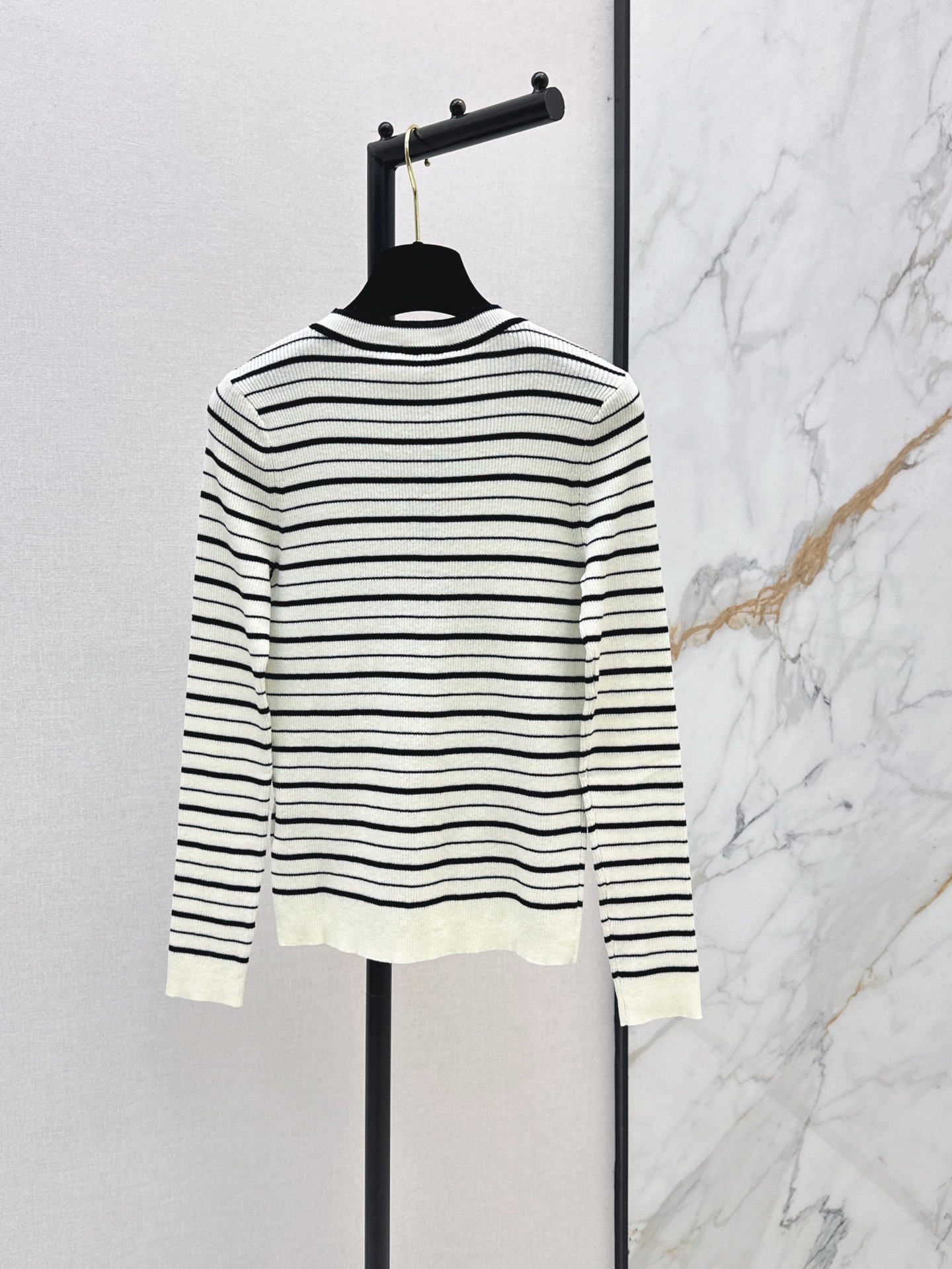 Chan 26fw stripe knitwear
