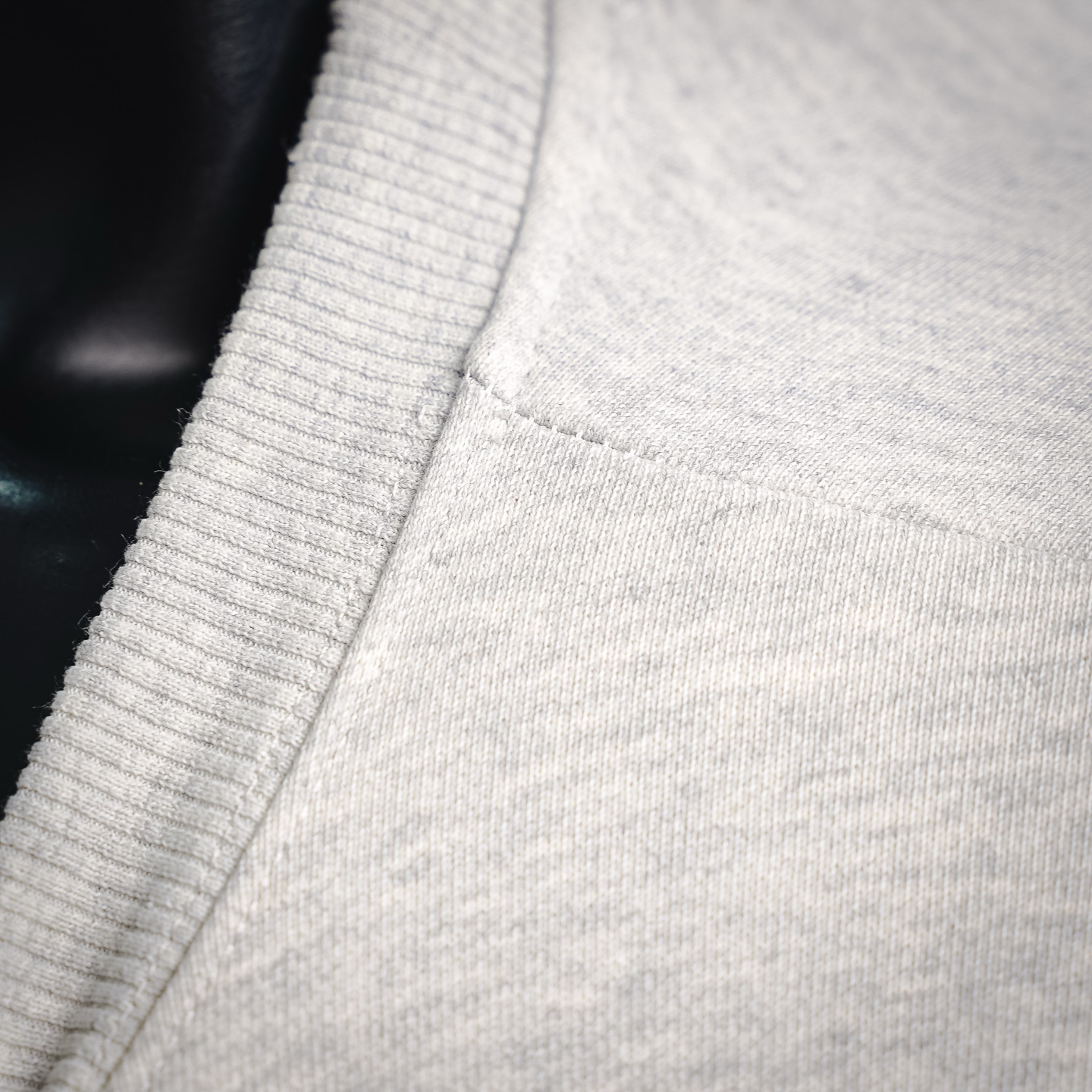Stone relaxed minimal sweatshirt