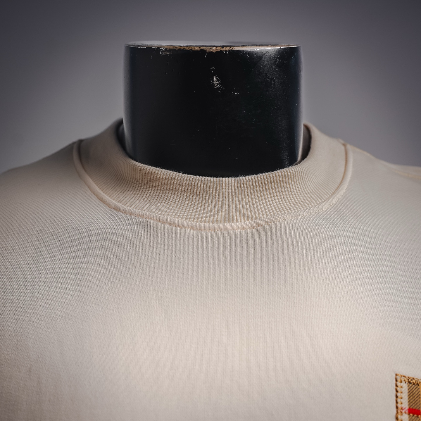 Bur embroidered sweatshirt
