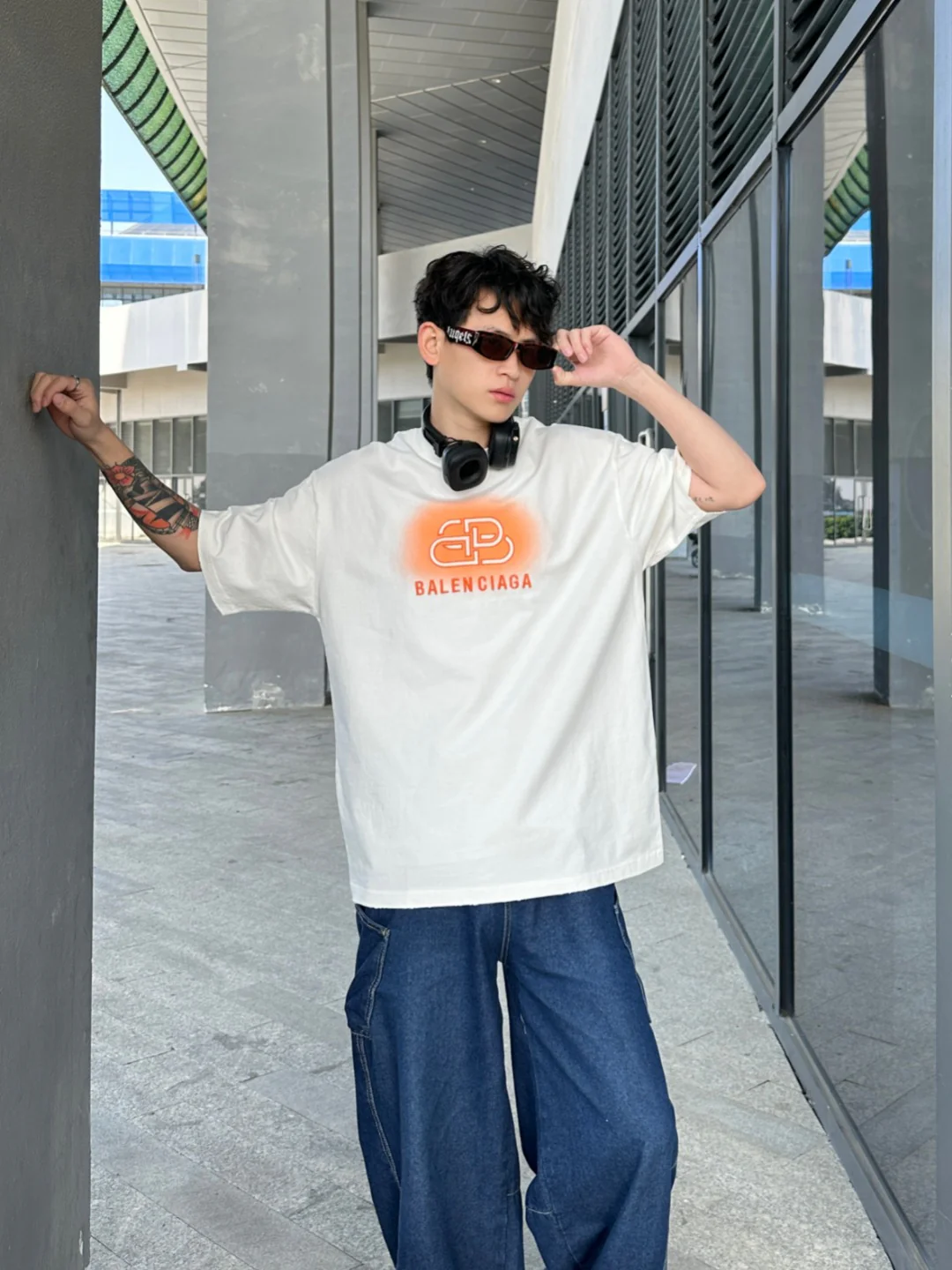 Balen embroidered t-shirt